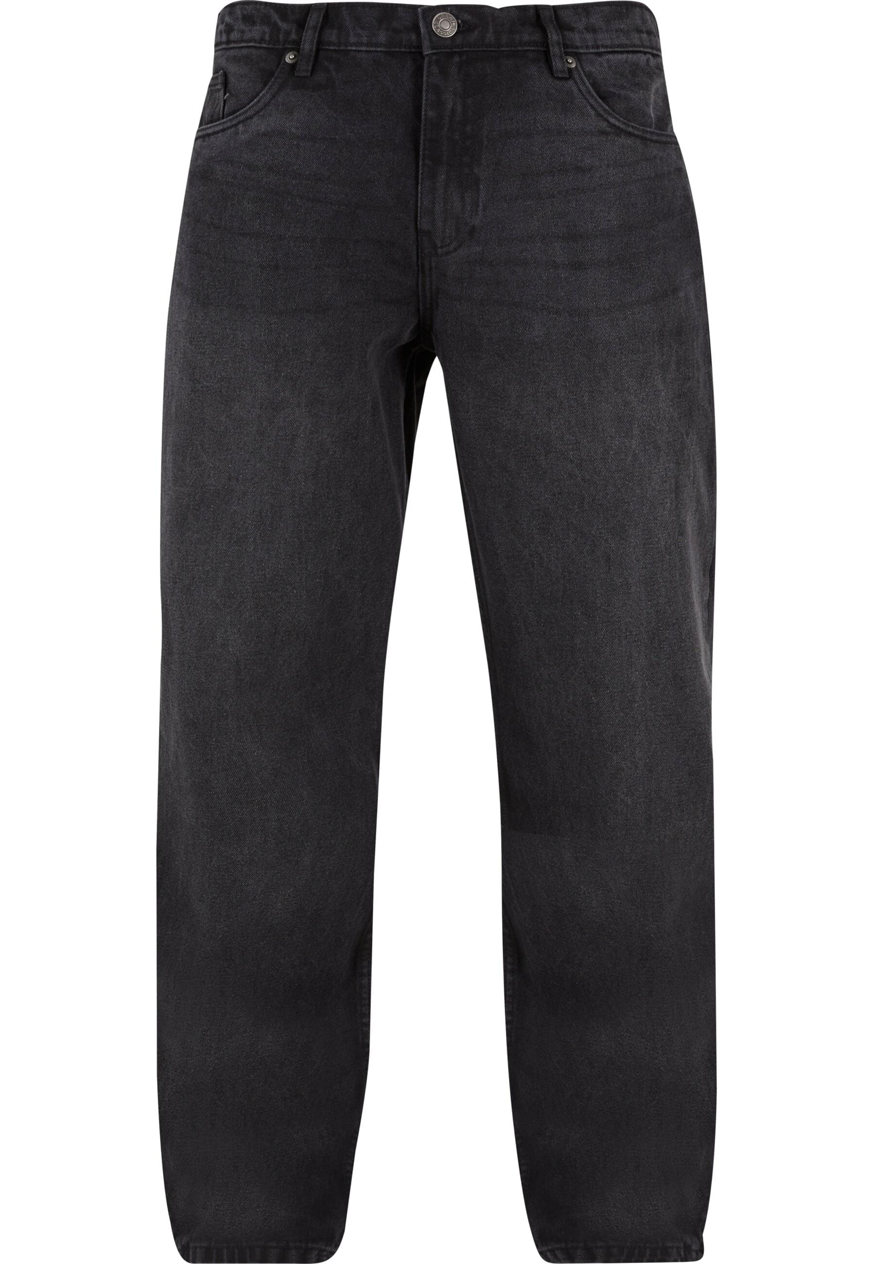 URBAN CLASSICS Bequeme Jeans "Urban Classics Herren Heavy Ounce Straight Fit Zipped Jeans"