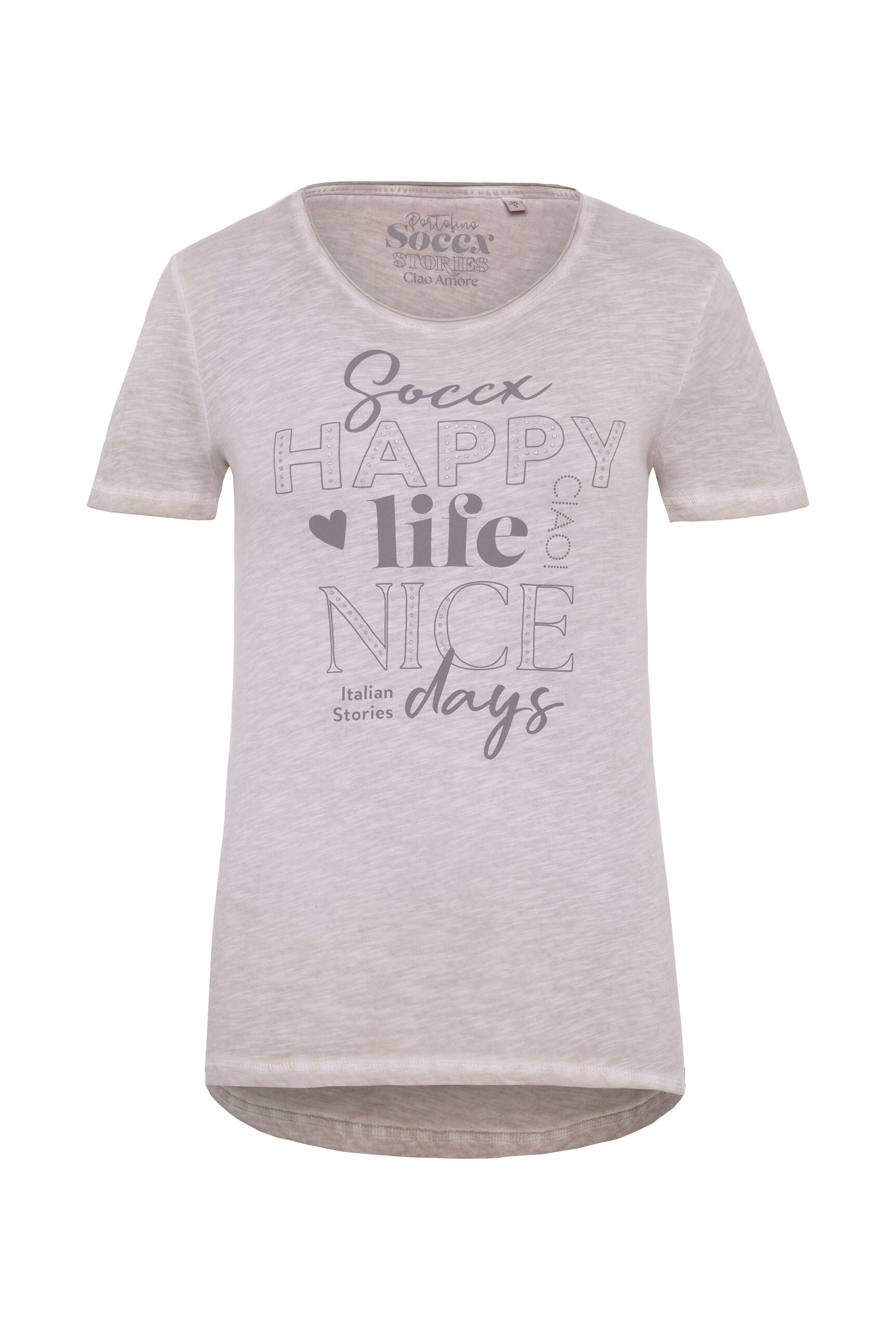 SOCCX Rundhalsshirt, aus Baumwolle günstig online kaufen