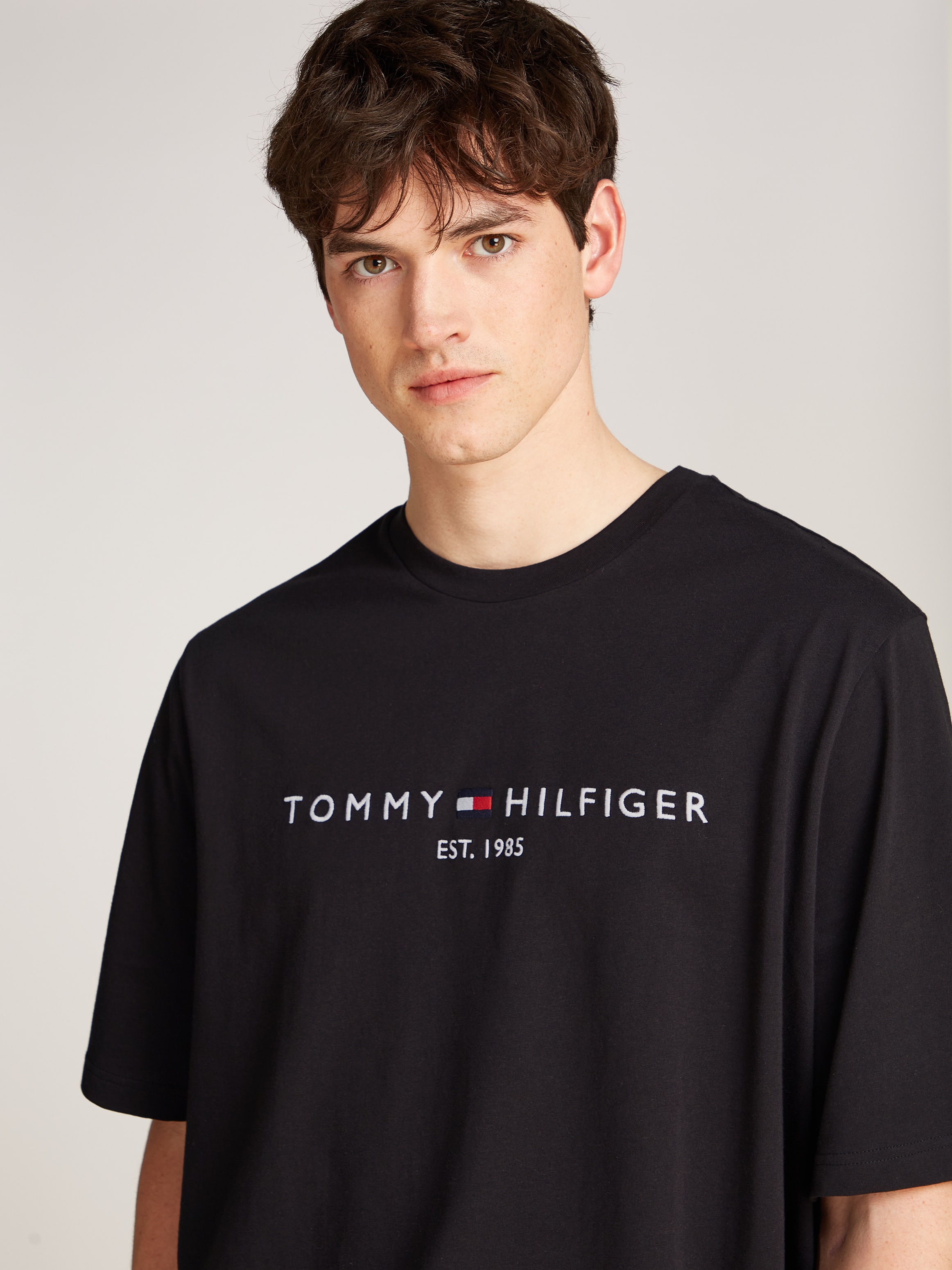 Tommy Hilfiger Big & Tall T-Shirt »BT-TOMMY LOGO TEE-B«