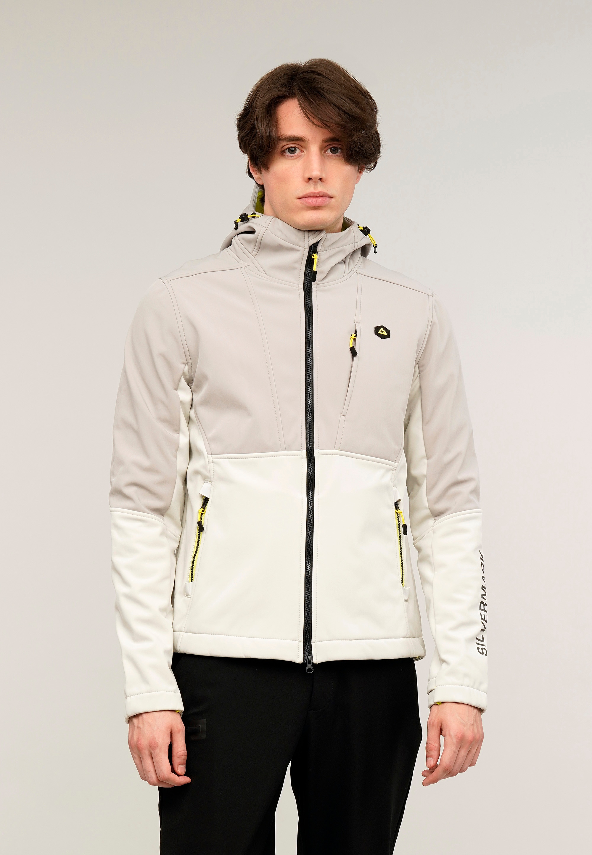 GIORDANO Softshelljacke »Silvermark by G-Motion Teflon«, mit wasser- und windabweisender Funktion