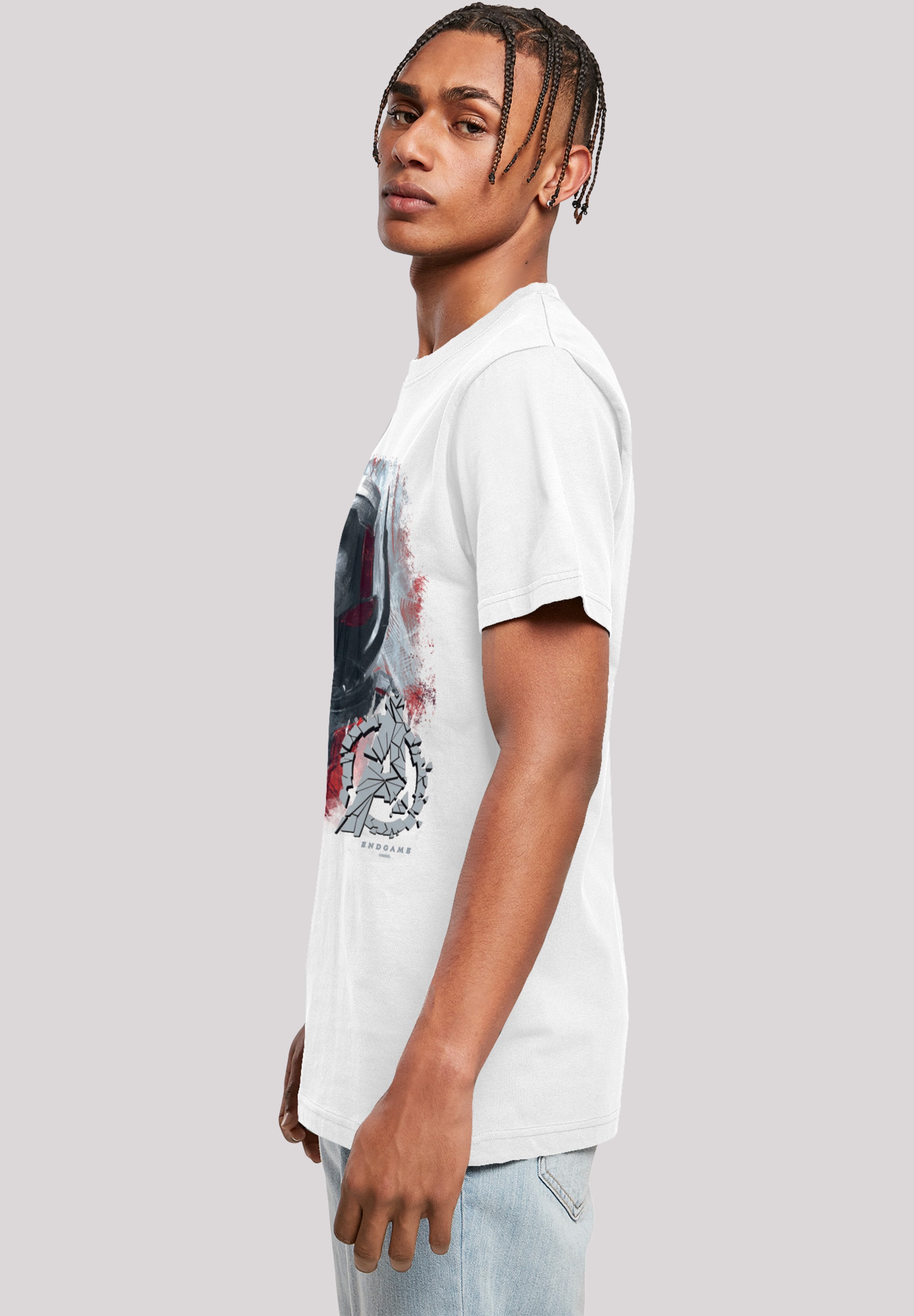 F4NT4STIC T-Shirt »Marvel Avengers Endgame Ant-Man Brushed«, Herren,Premium Merch,Regular-Fit,Basic,Logo Print