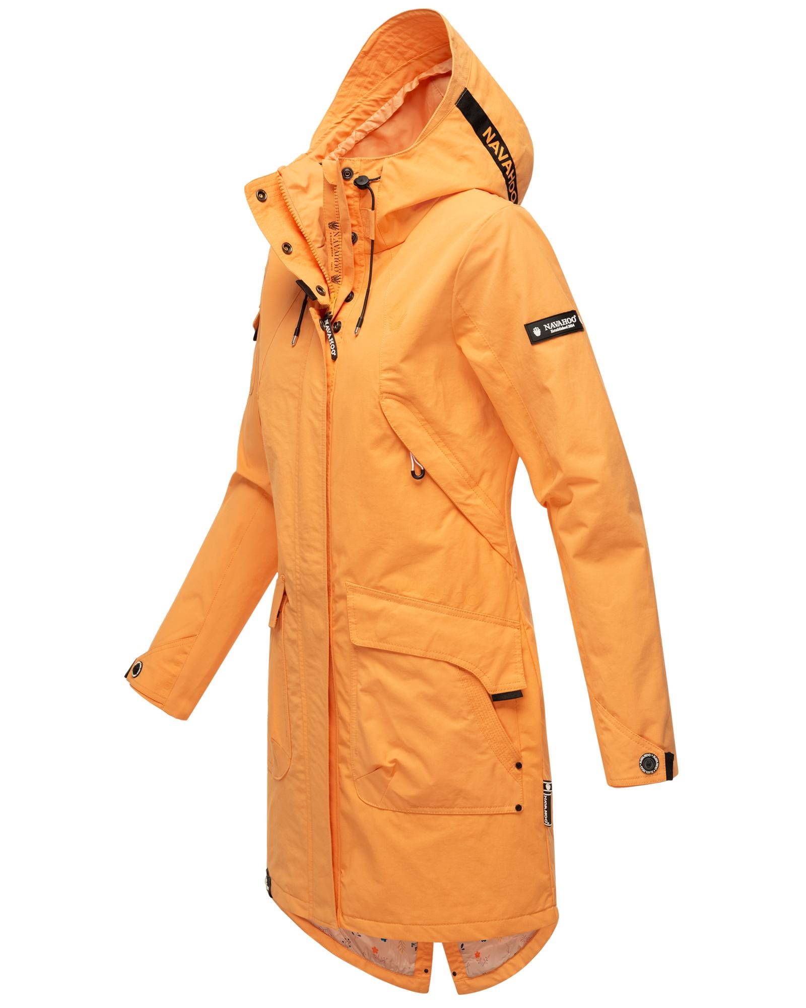 Navahoo Outdoorjacke "Pfefferschote", mit Kapuze, moderne Damen Übergangsja günstig online kaufen