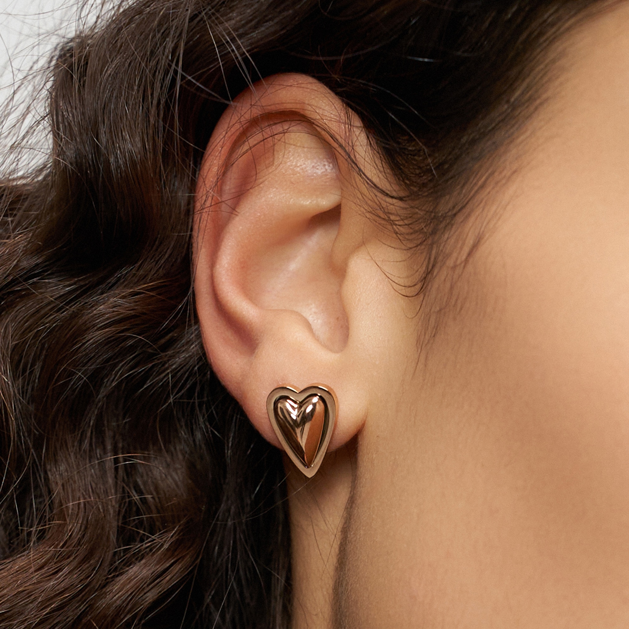 Liebeskind Berlin Paar Ohrstecker »Metal Heart, Herz«