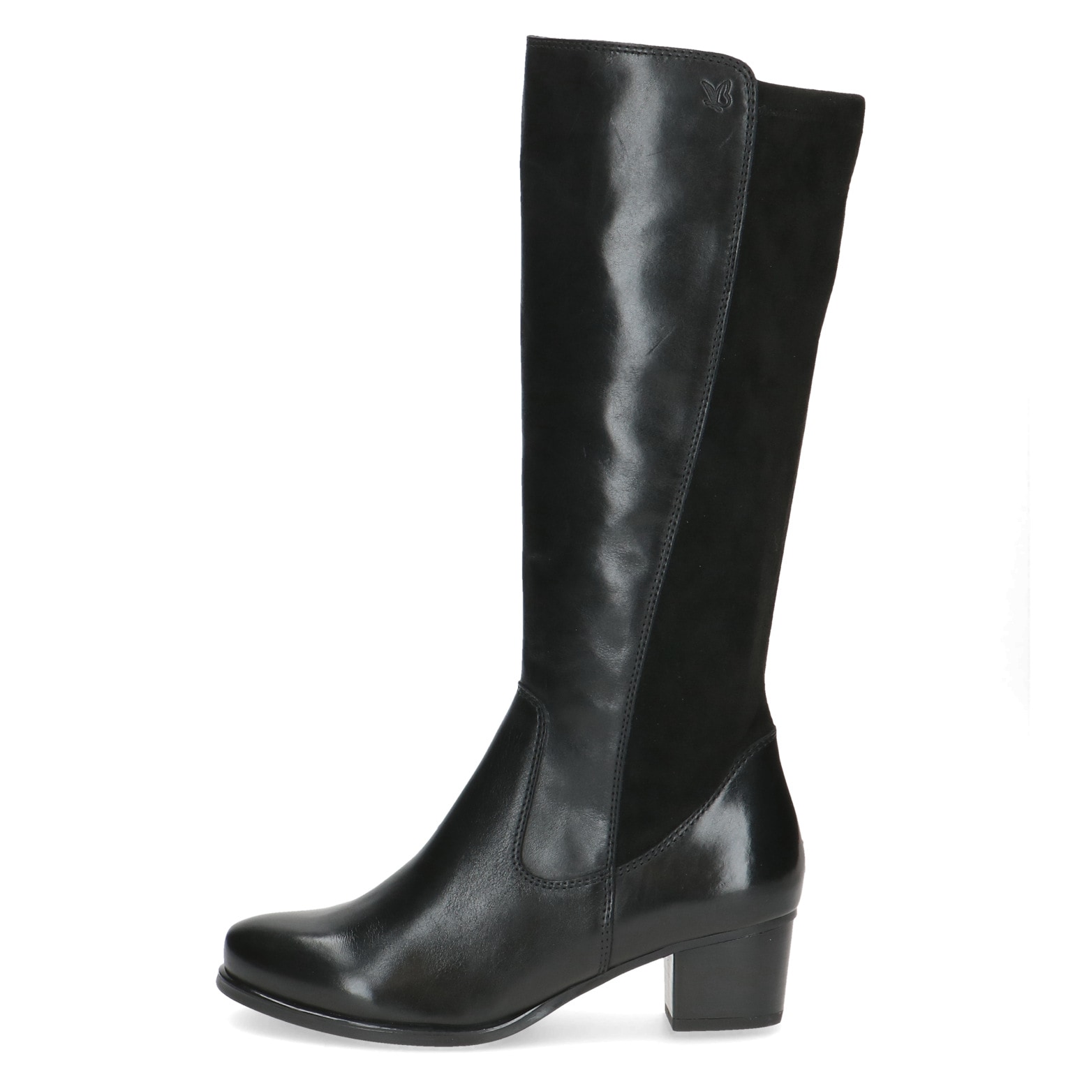 Caprice Stiefel, Blockabsatz, Langschaftstiefel in klassischer Eleganz