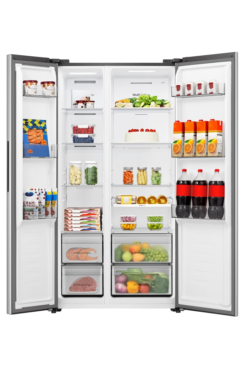 Hisense Side-by-Side »RS3P558NEIE« 178,6 cm hoch 91,1 cm breit