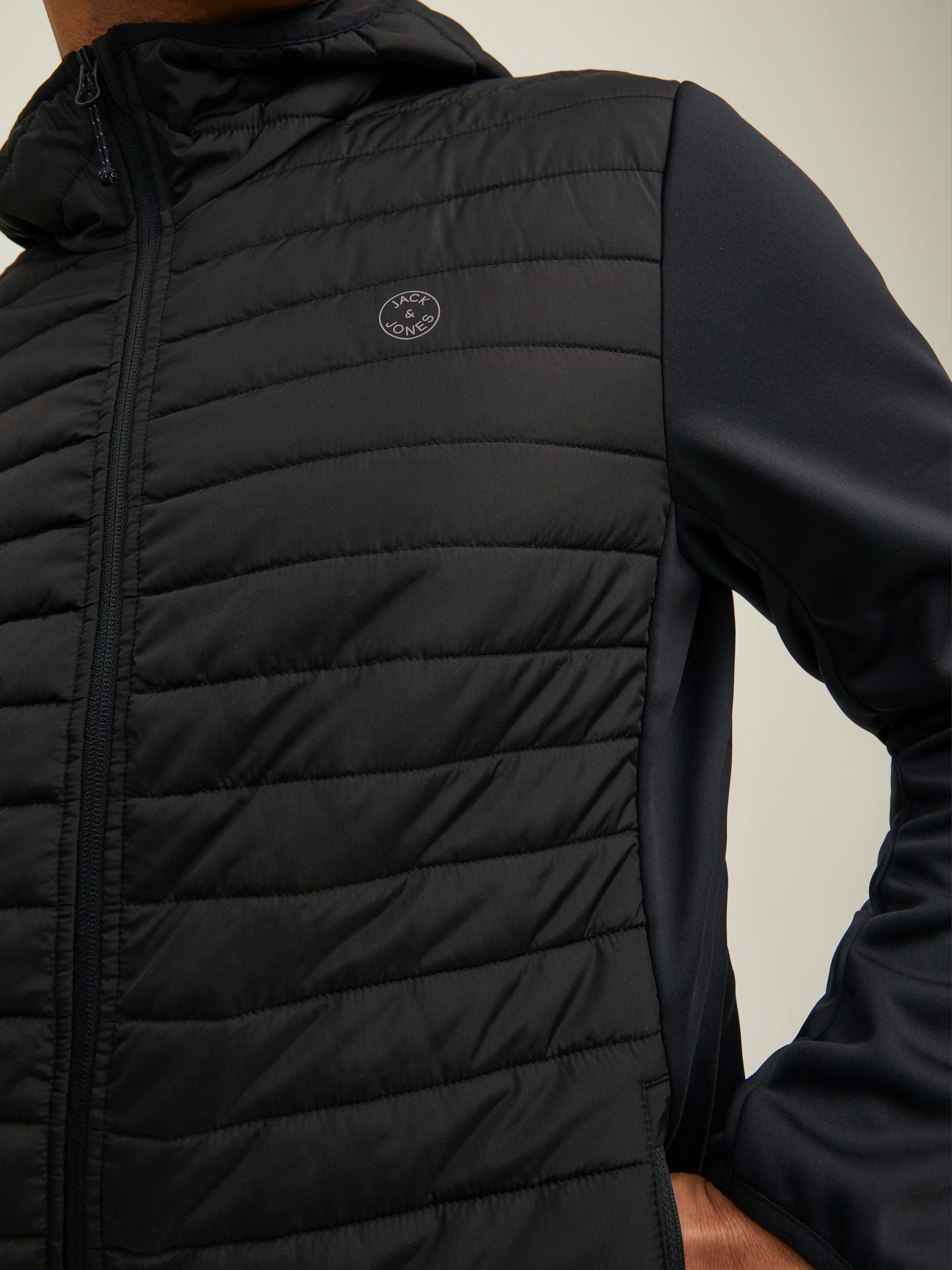 Jack & Jones Veste Matelassée Multi Black 2XL Homme 3