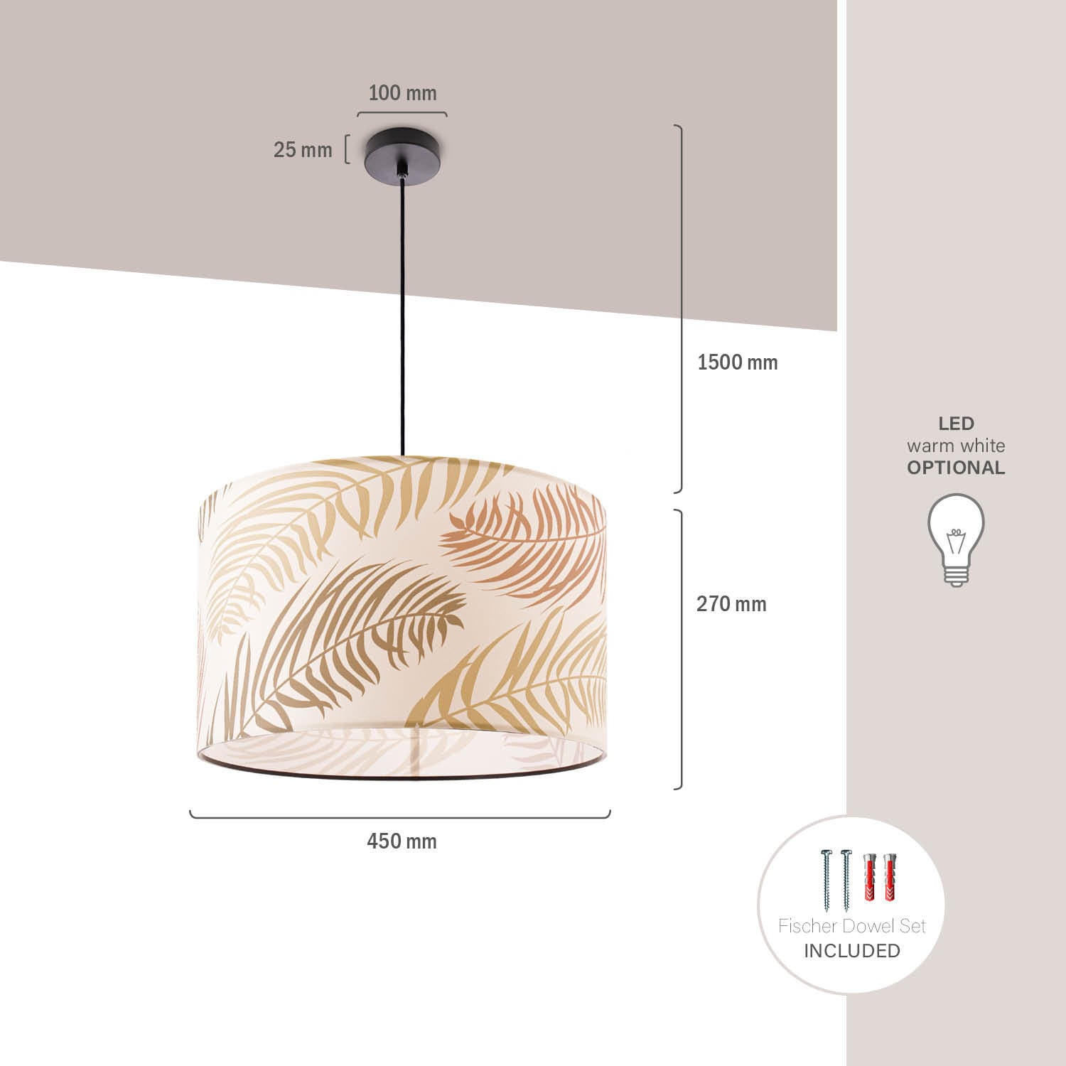 Lampe Modern Home Hängelampe BAUR Kinderzimmer Paco 1 Esstisch flammig-flammig, | Wohnzimmer 123«, Pendelleuchte Jungle »Kuba