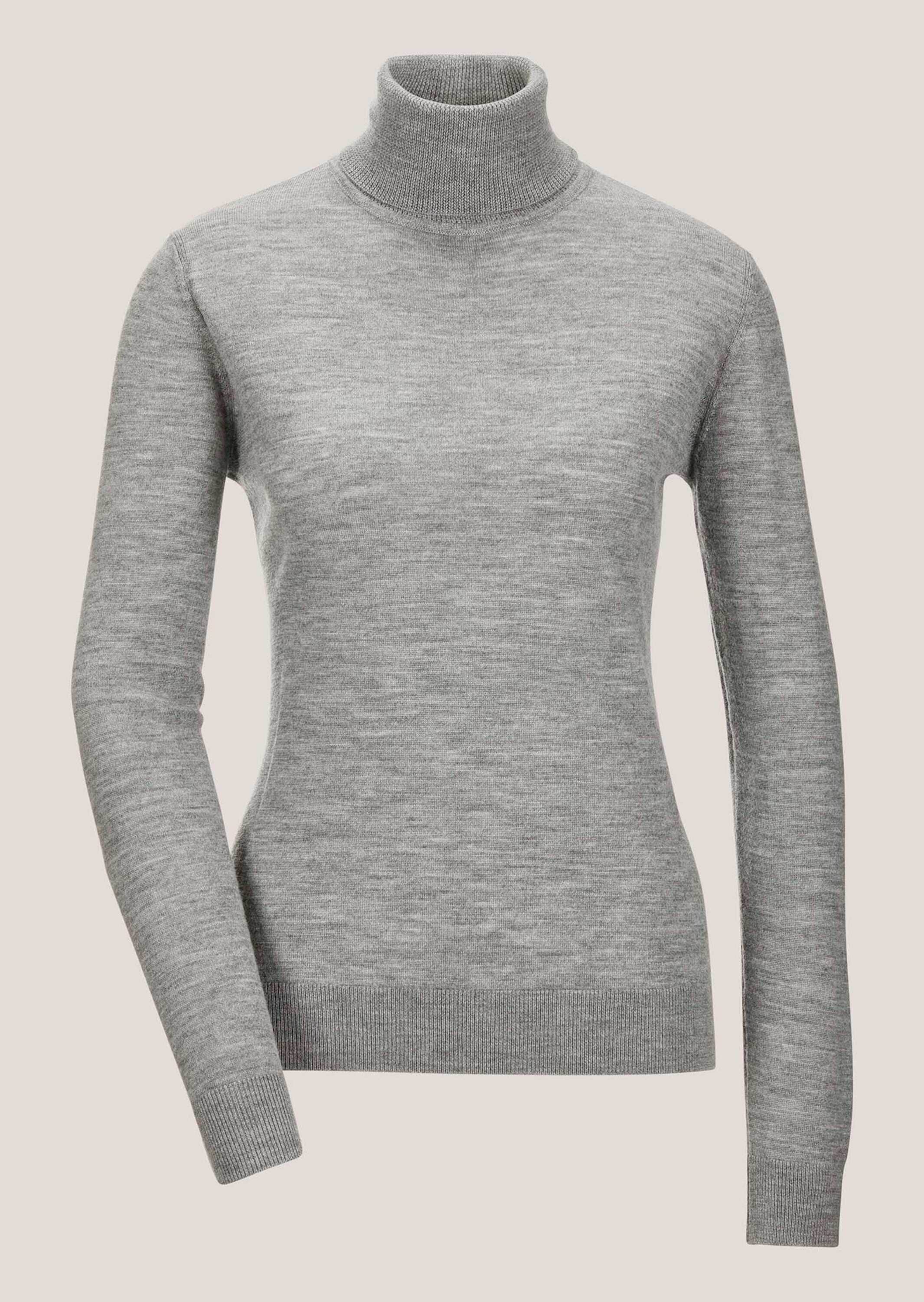 MADELEINE "Strickpullover Feinstrickpullover mit Rollkragen"
