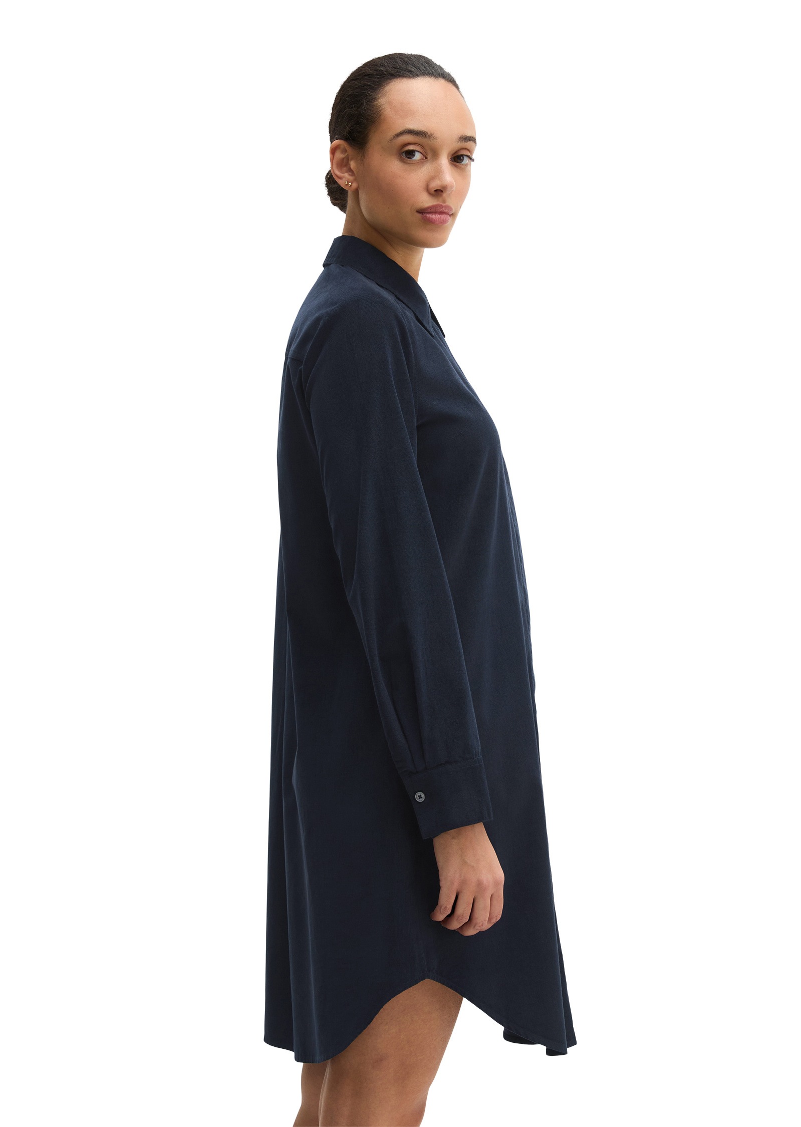 Marc O'Polo Hemdblusenkleid »in samtiger Cord-Qualität«