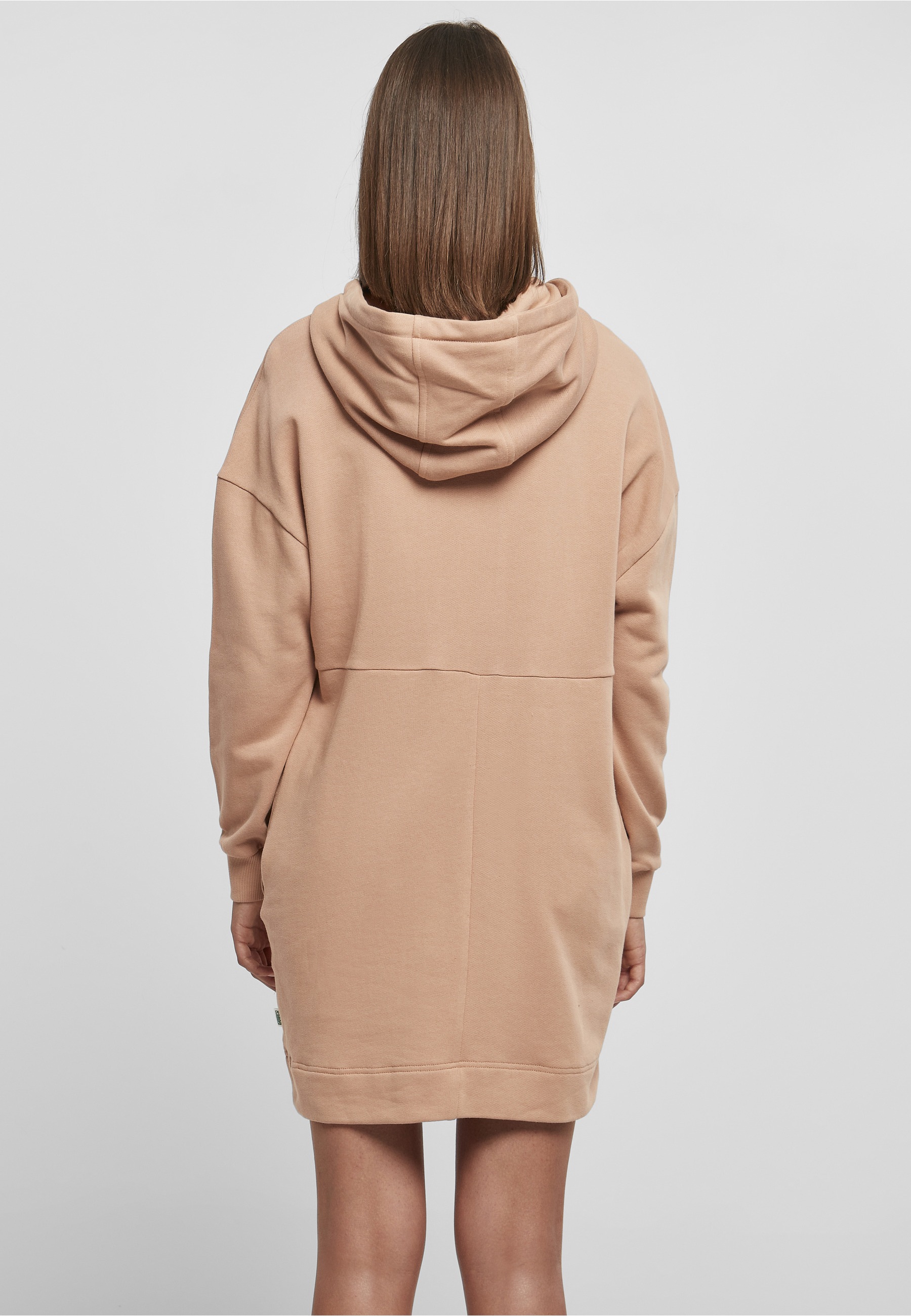 URBAN CLASSICS Shirtkleid »Urban Classics Damen Ladies Organic Oversized Terry Hoody Dress« 1 Stk. tlg.
