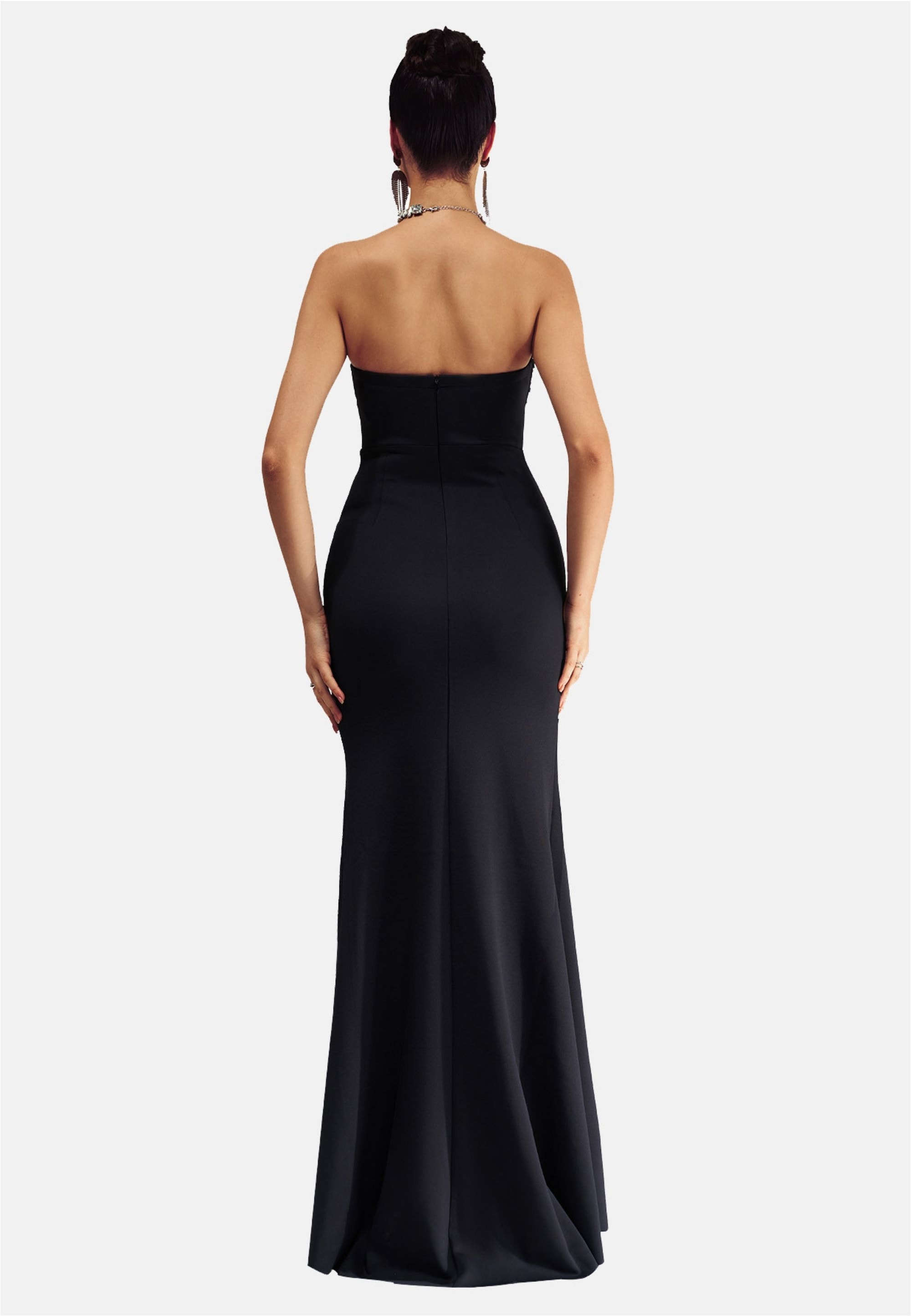 Moda Minx Jerseykleid »Evelyn Long Dress«, mit langem Beinschlitz