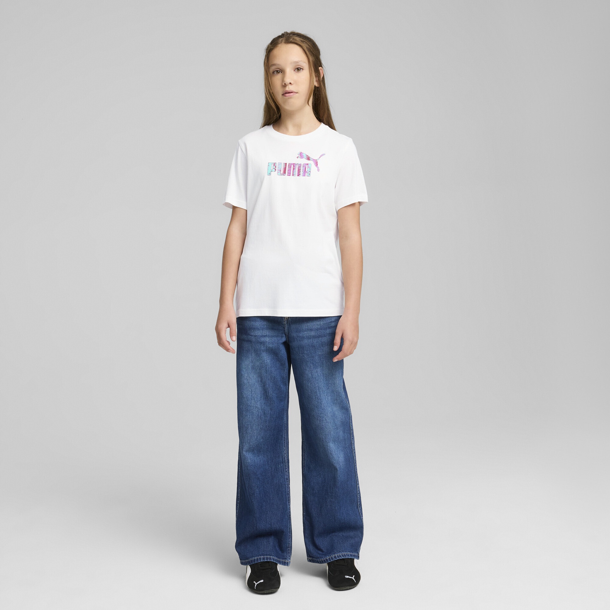 PUMA T-Shirt »Essentials Nature 2.0 T-Shirt Mädchen«