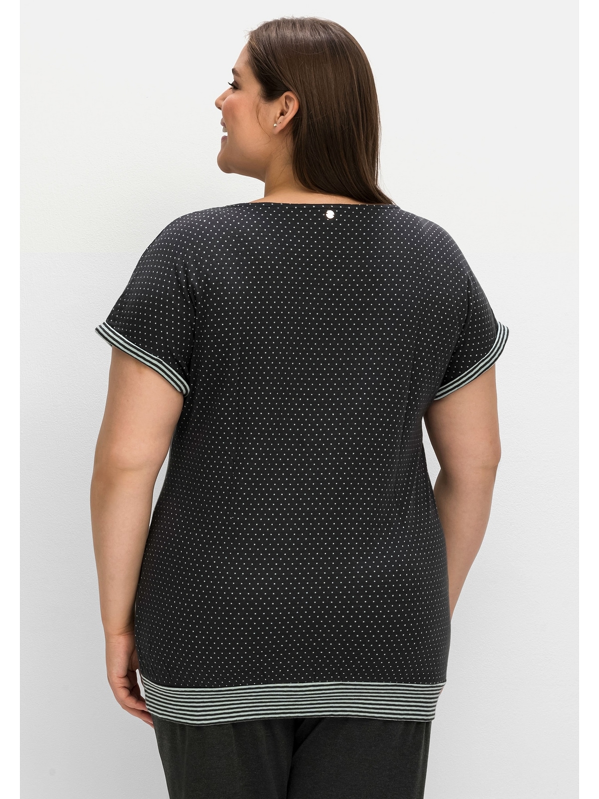 Mustermix, T-Shirt bestellen im Baumwolle für BAUR Sheego Größen«, »Große | aus