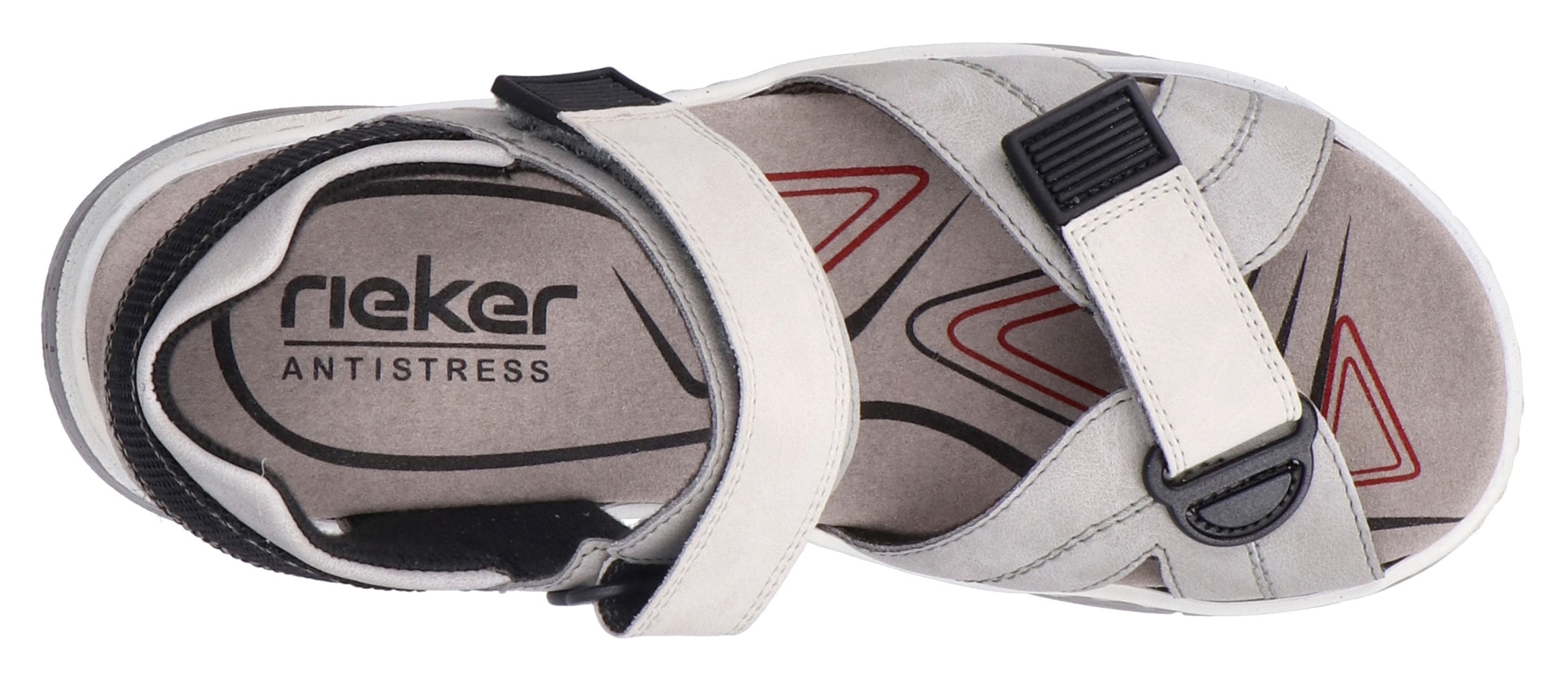 Rieker Trekkingsandale, Outdoorsandale, Sommerschuh, Klettschuh mit Rieker Air-Funktion