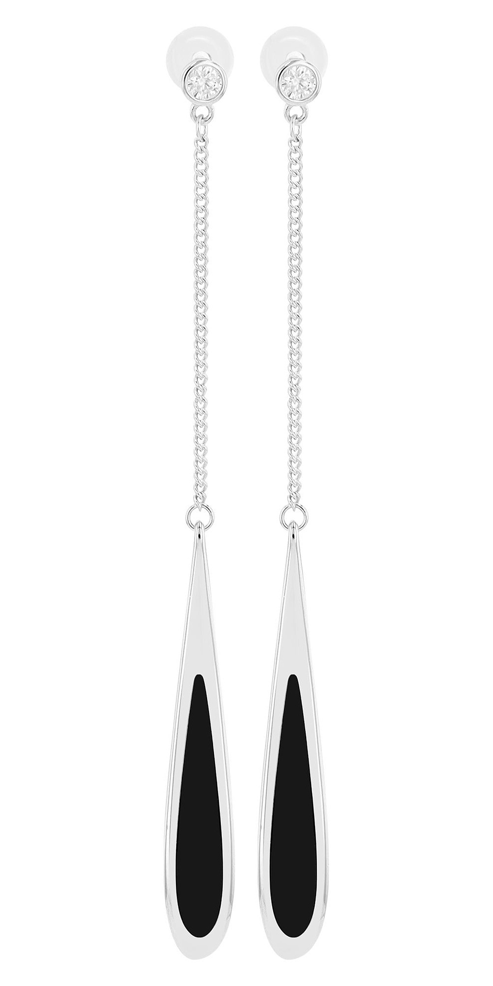 Adelia´s Paar Ohrhänger "Ohrringe – Ohrstecker aus 925 Silber" Geschenkidee: zeitlos und vielseitig