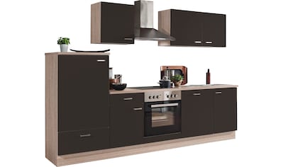 Menke Küchen Küchenzeile »Classic«, Küchenzeile mit E-Geräten, Breite 280 cm kaufen