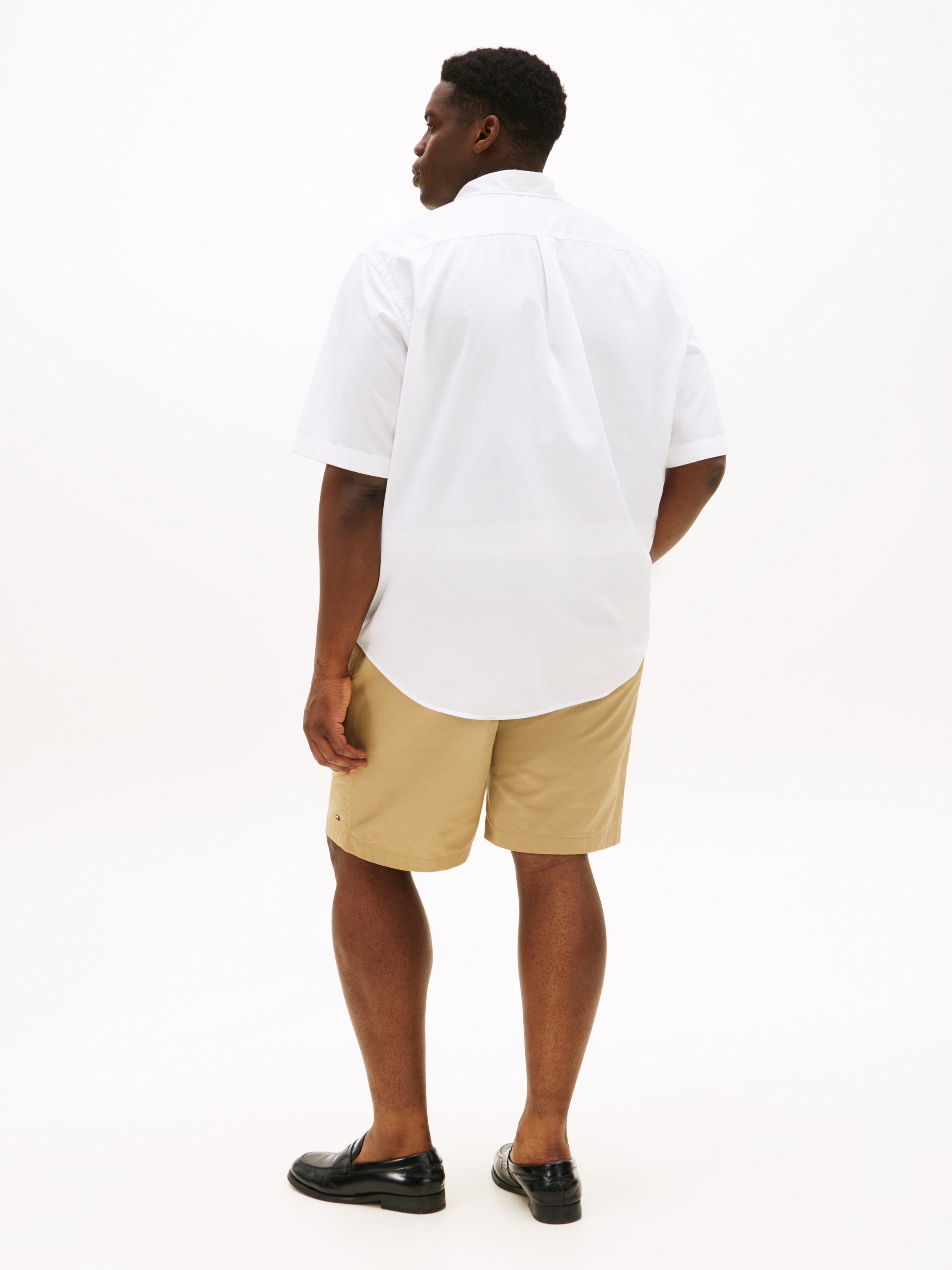 Tommy Hilfiger Big & Tall Kurzarmhemd »BT-FLEX POPLIN SOLID S/S SHIRT-B«, Große Größen