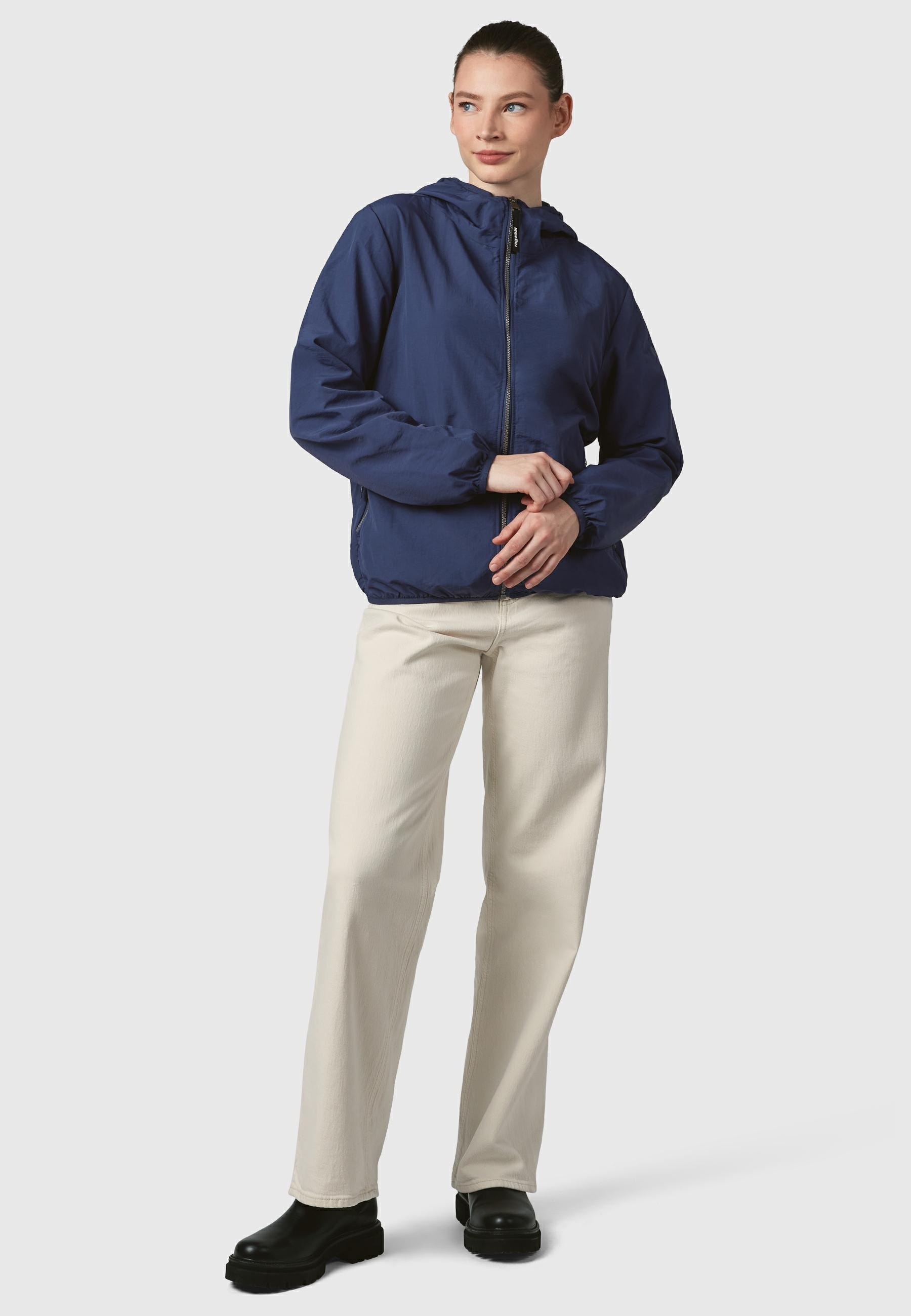 Ragwear Outdoorjacke »Vinzie B«, mit Kapuze, Leichte Übergangsjacke mit Kapuze