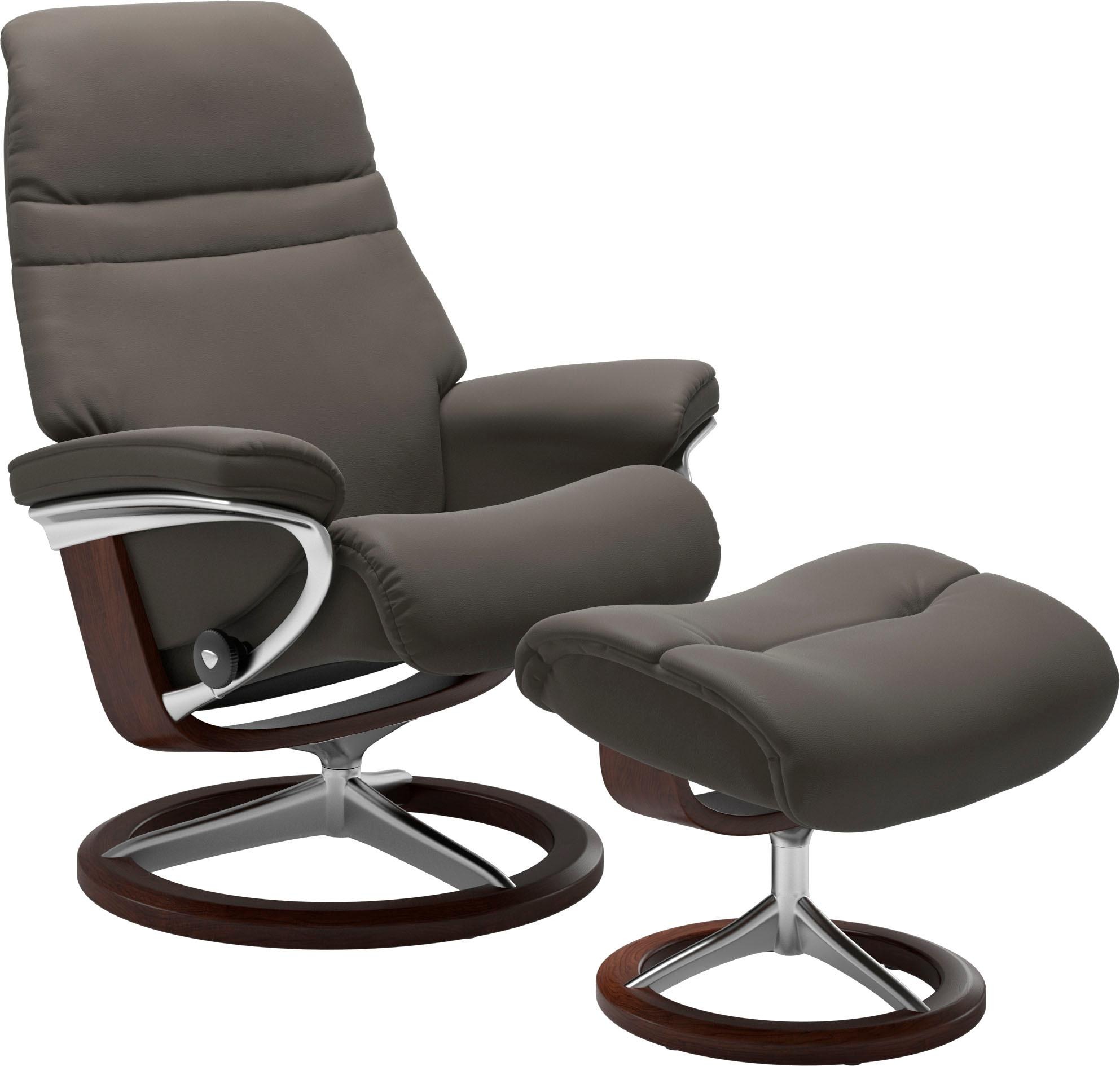 Stressless Relaxsessel "Sunrise" Relaxsessel mit Hocker, mit Signature Base günstig online kaufen