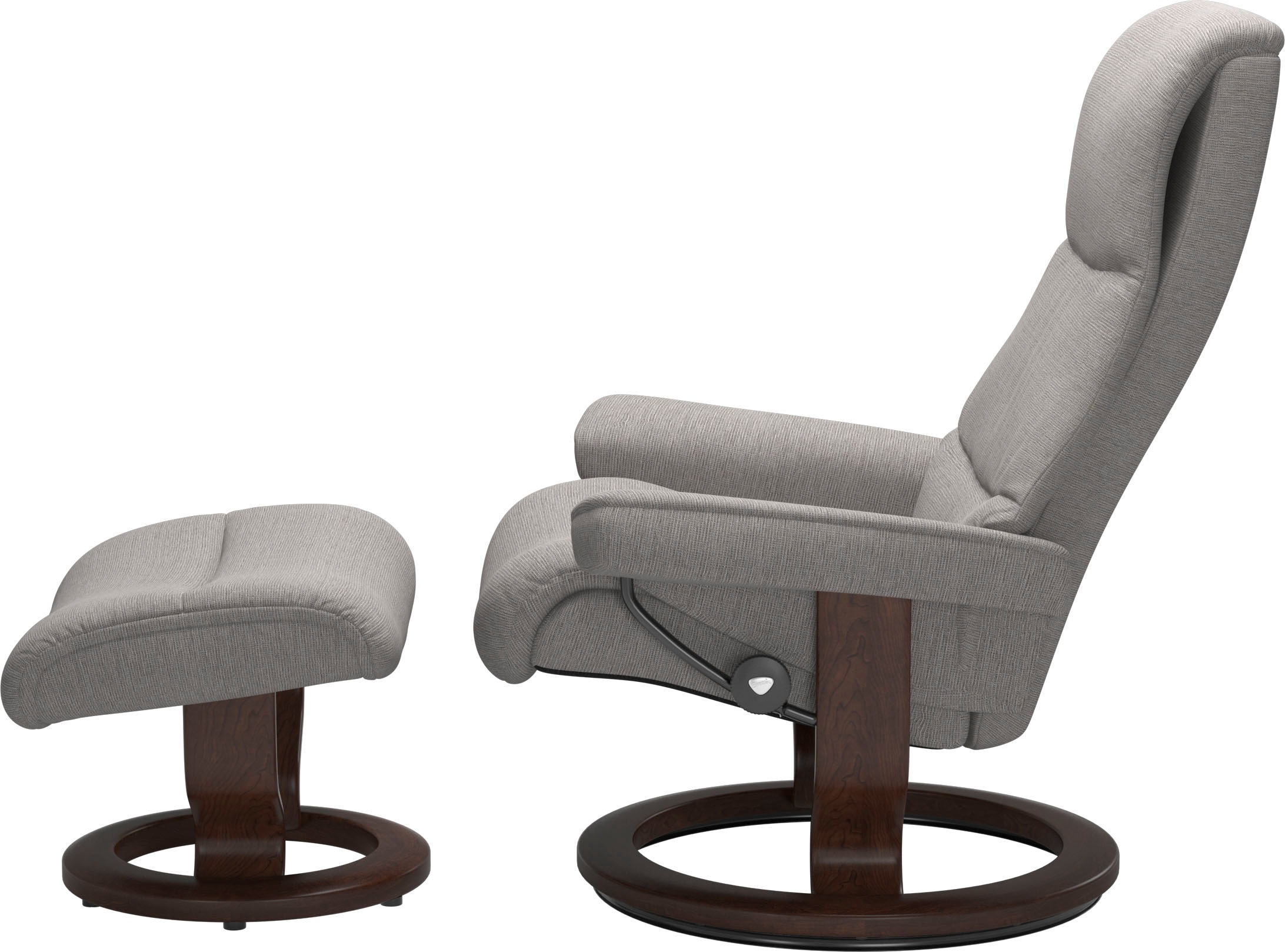 Stressless® Fußhocker »View«, mit Classic Base,Gestell Braun
