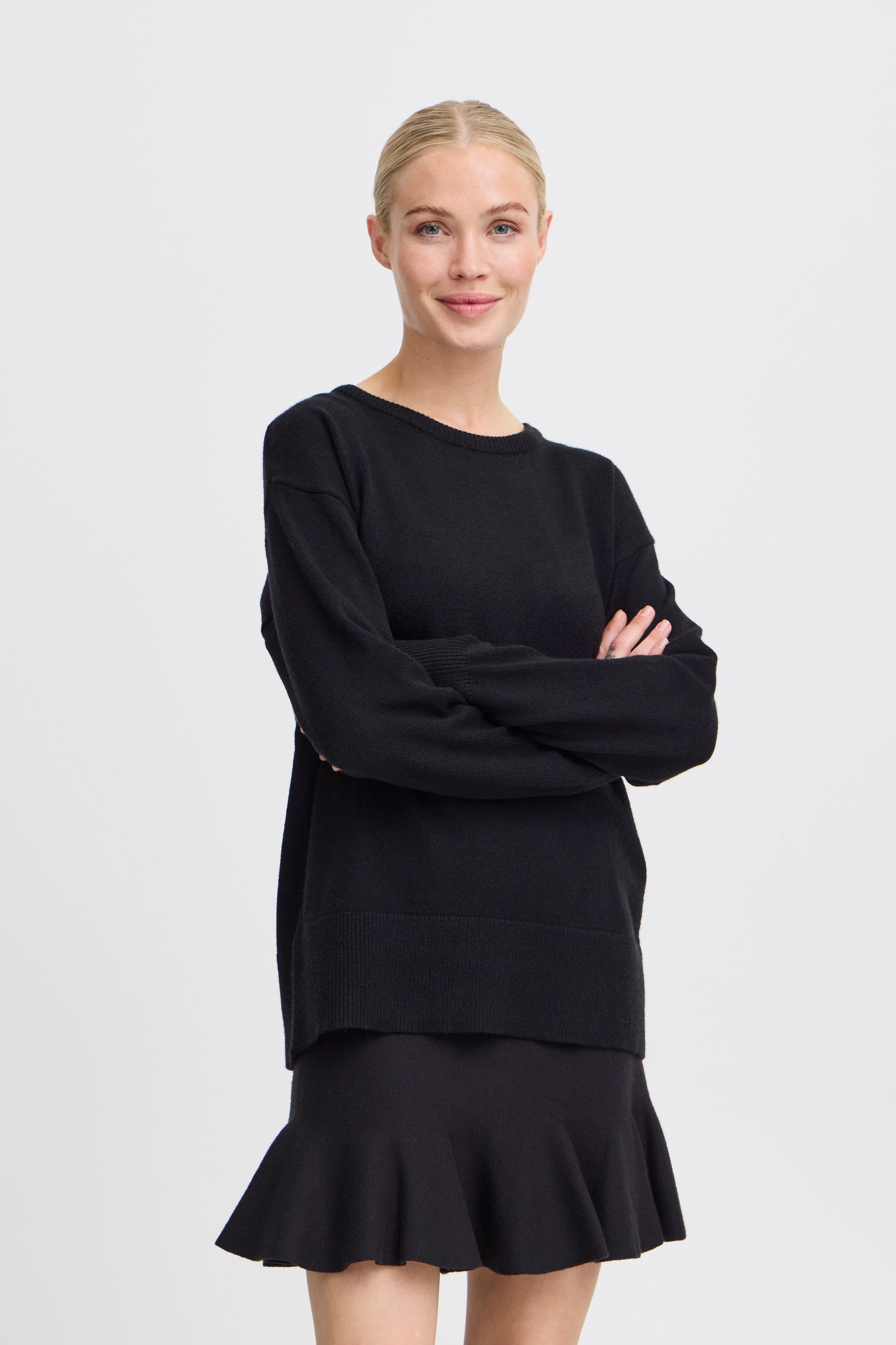 b.young Strickfleece-Pullover »Strickpullover BYNONINA ONECK JUMPER 2«