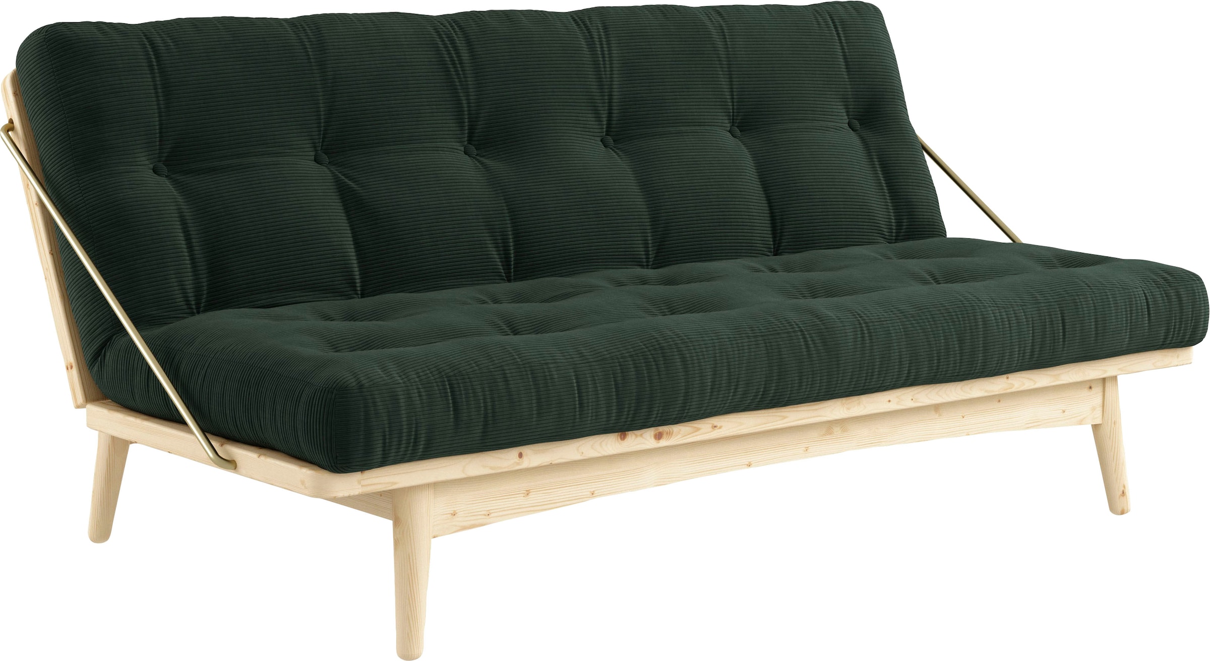 Karup Design Schlafsofa »Folk«, aus massiven Kiefernholz, inkl. Futonmatratze
