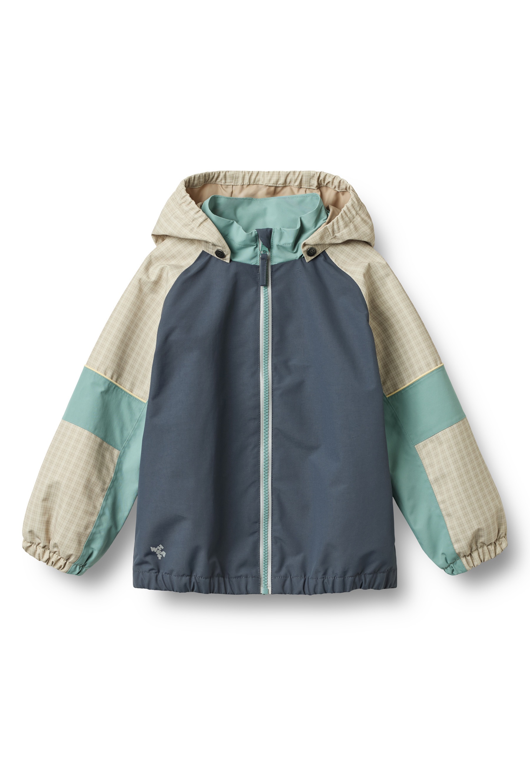 WHEAT Outdoorjacke "WHEAT Jacket Aage" 1 Stk. tlg. mit Kapuze schnelltrocknend