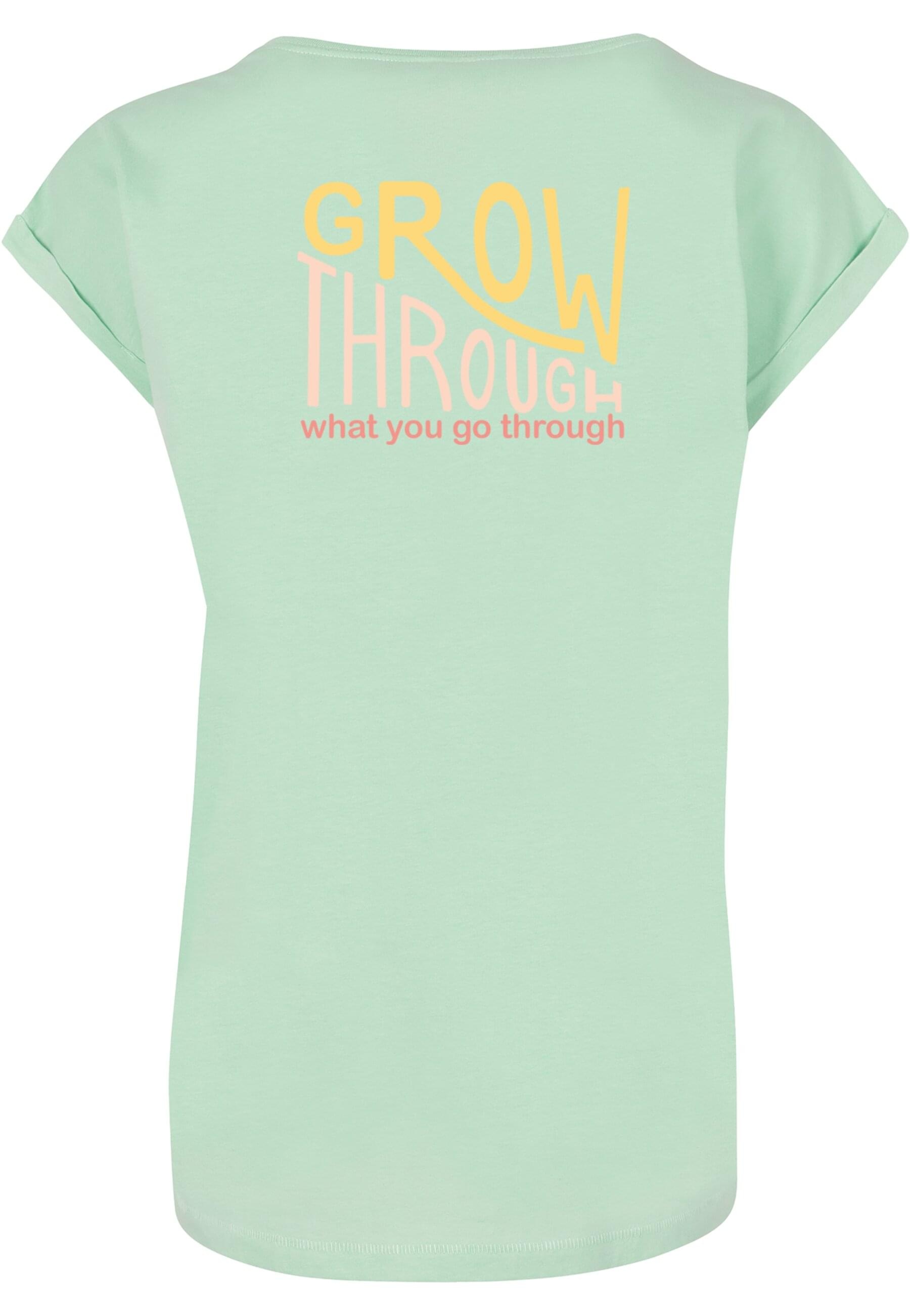 Merchcode T-Shirt "Merchcode Damen Ladies Spring - Grow through 1 T-Shirt" günstig online kaufen