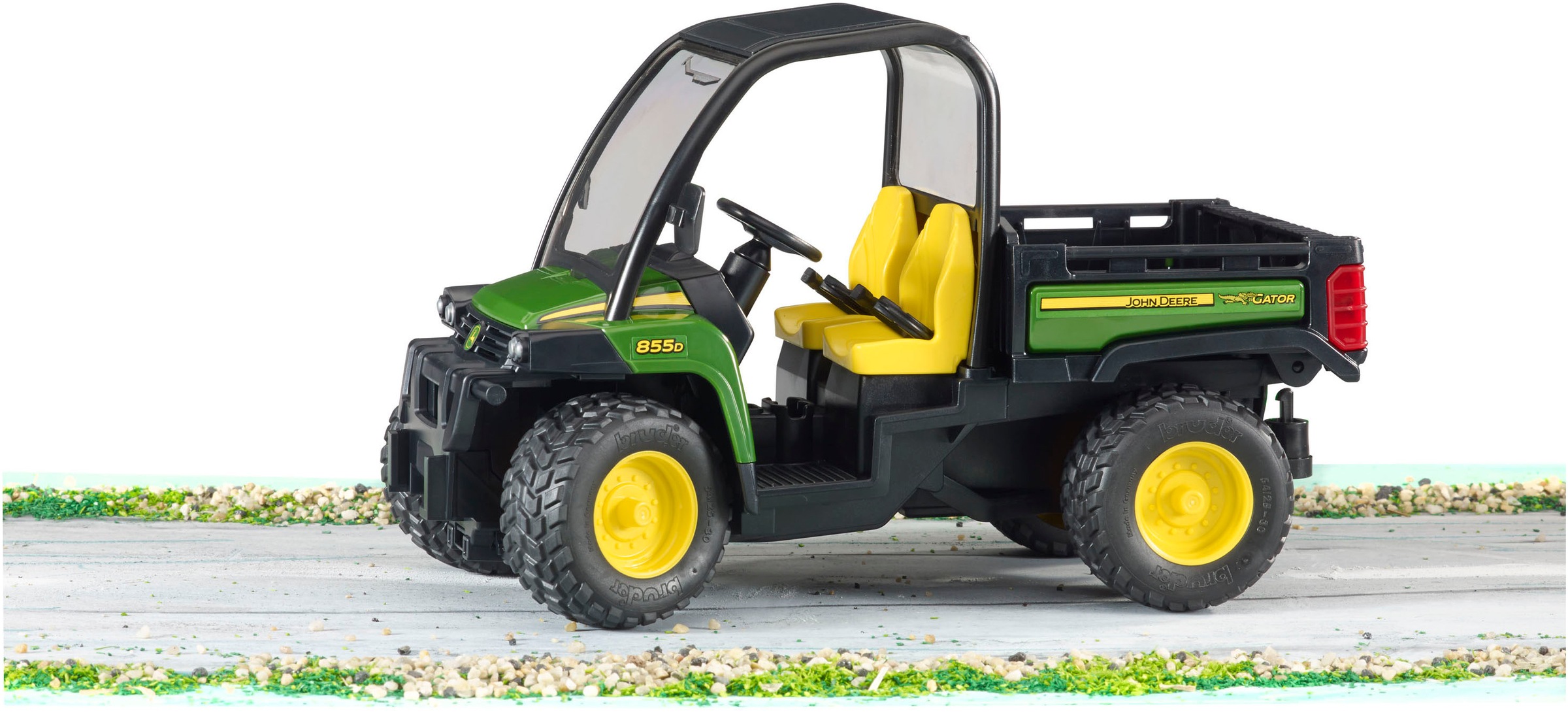 Bruder® Spielzeug-Auto »John Deere Gator 855D ohne Fahrer (02491)«, Made in Europe
