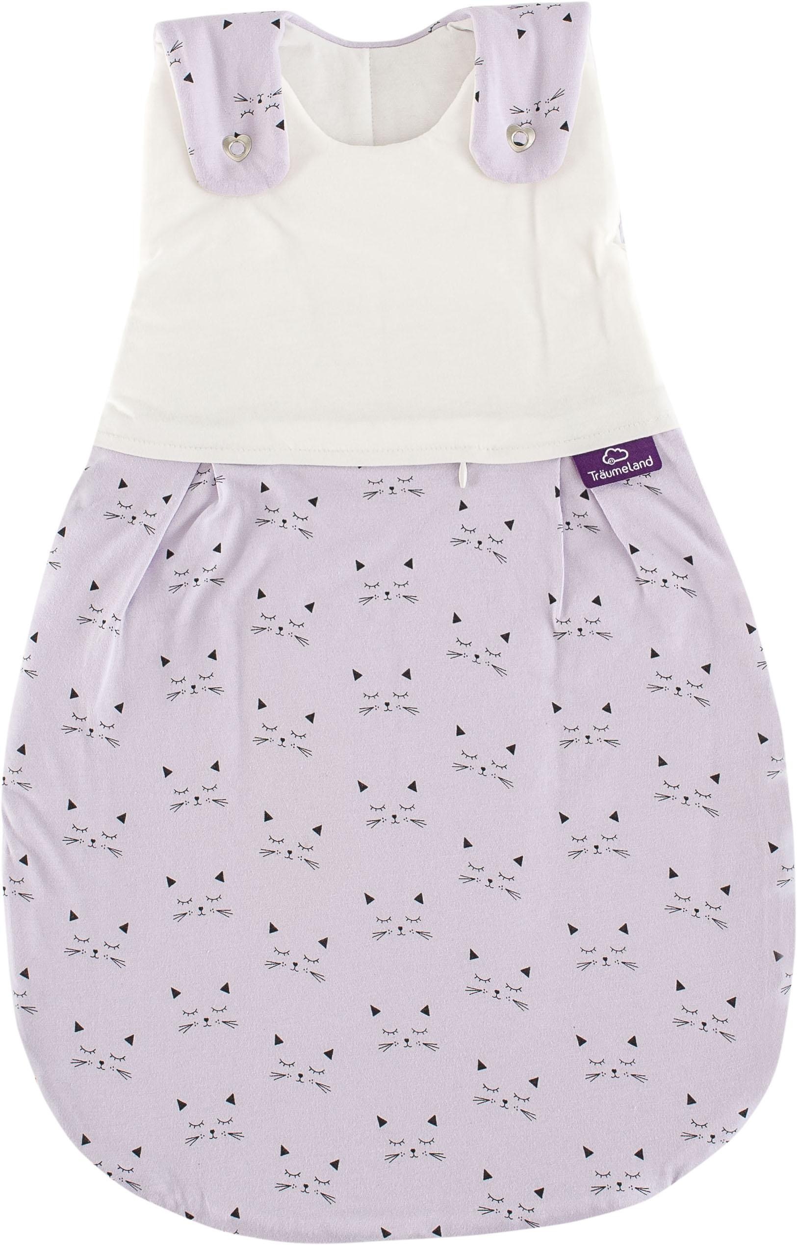 Träumeland Babyschlafsack »Außenschlafsack Schmusekatez«