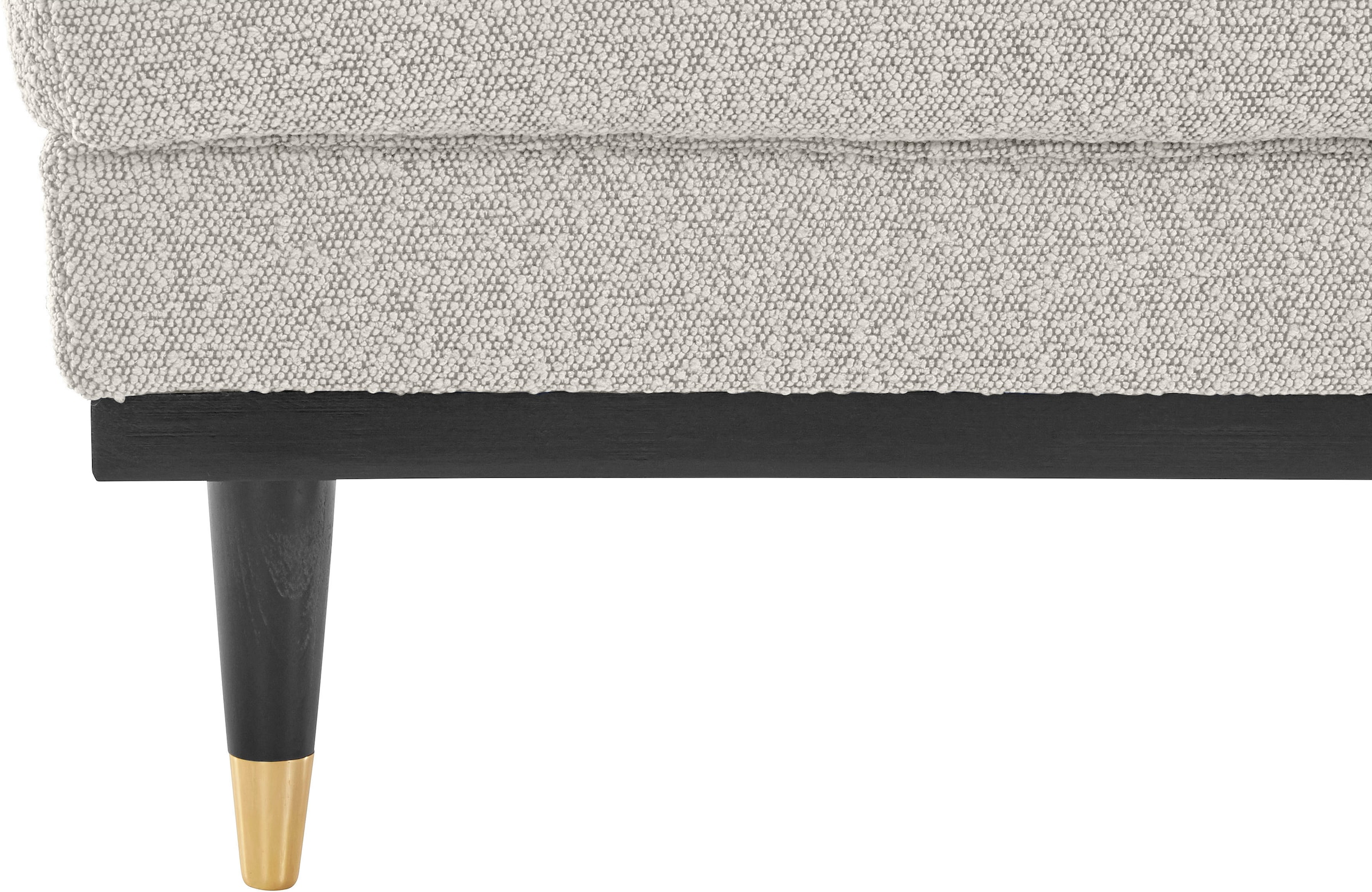 Guido Maria Kretschmer Home&Living Polsterhocker »Chamby New«, im Bouclé-Strukturbezug