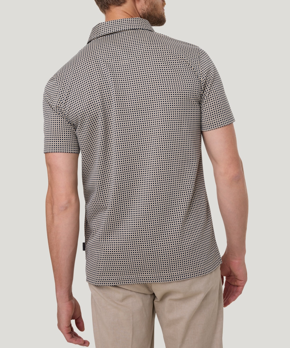 Pierre Cardin Poloshirt »Poloshirt ohne KN«, mit geometrischem Muster