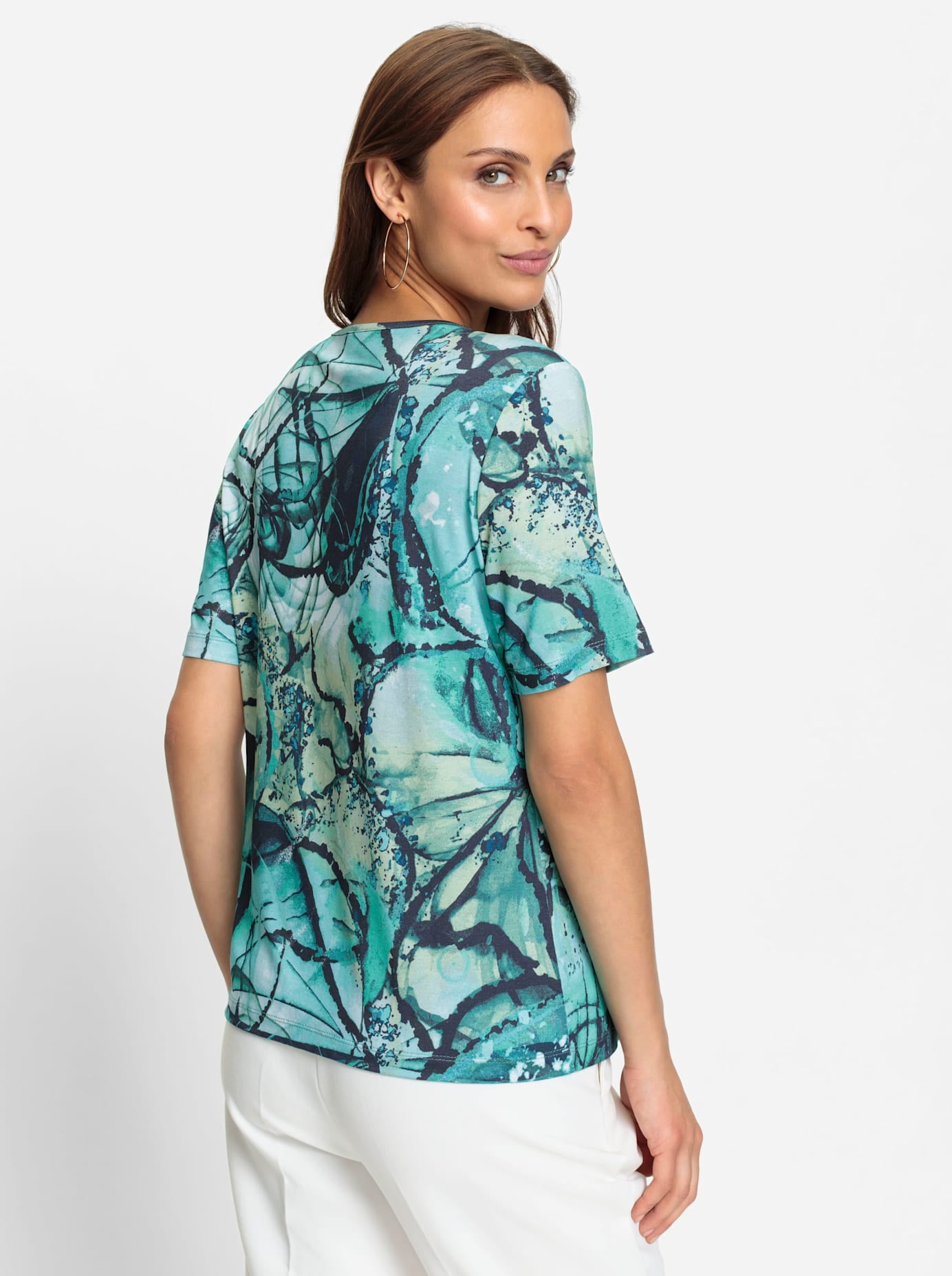 Lady Print-Shirt »Kurzarm-Shirt«, (1 tlg.)