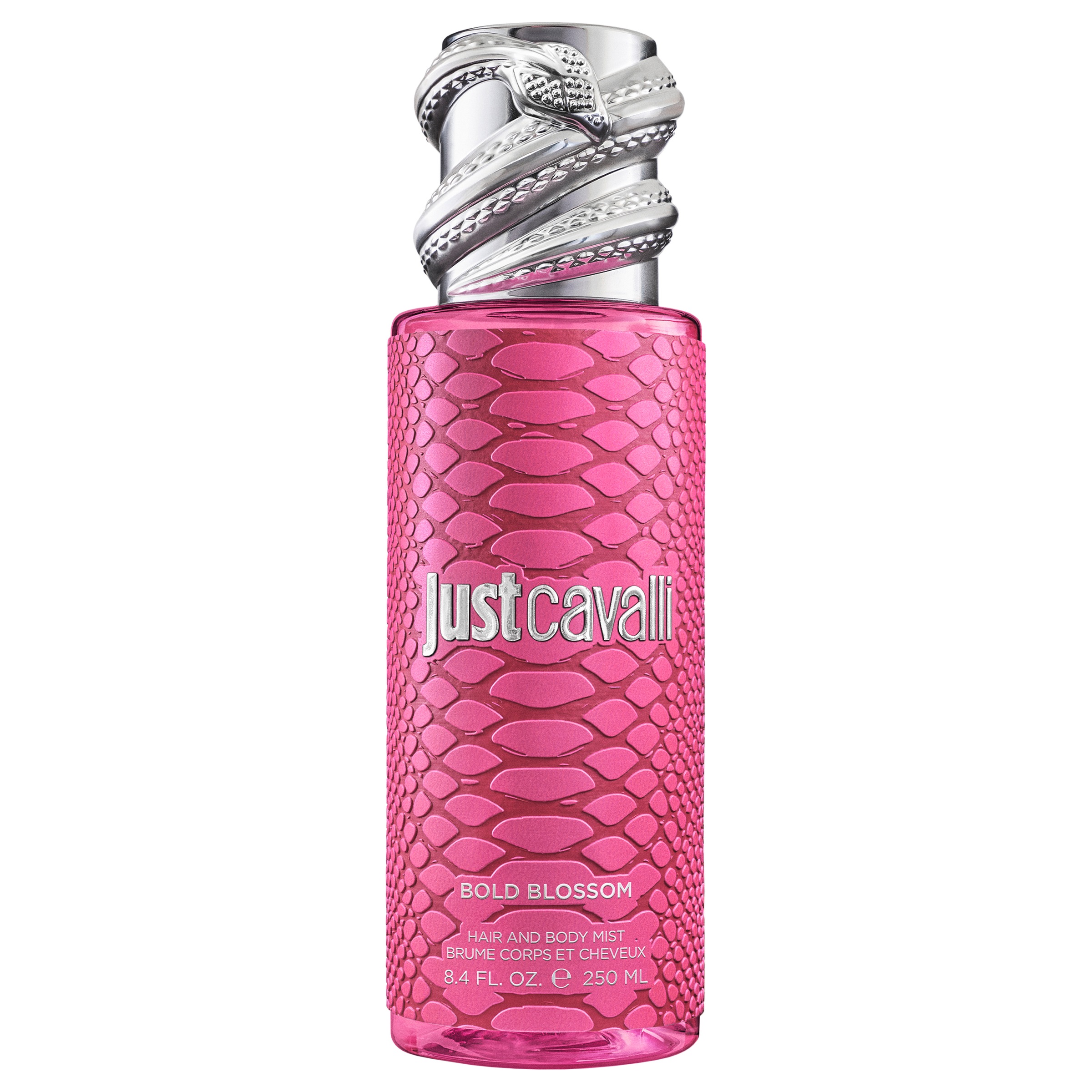 ROBERTO CAVALLI Damen Körperspray "JUST CAVALLI FRAGRANCE MIST BOLD BLOSSOM VIOLET"250 ml, Parfüms, fruchtig-blumige Duftnote