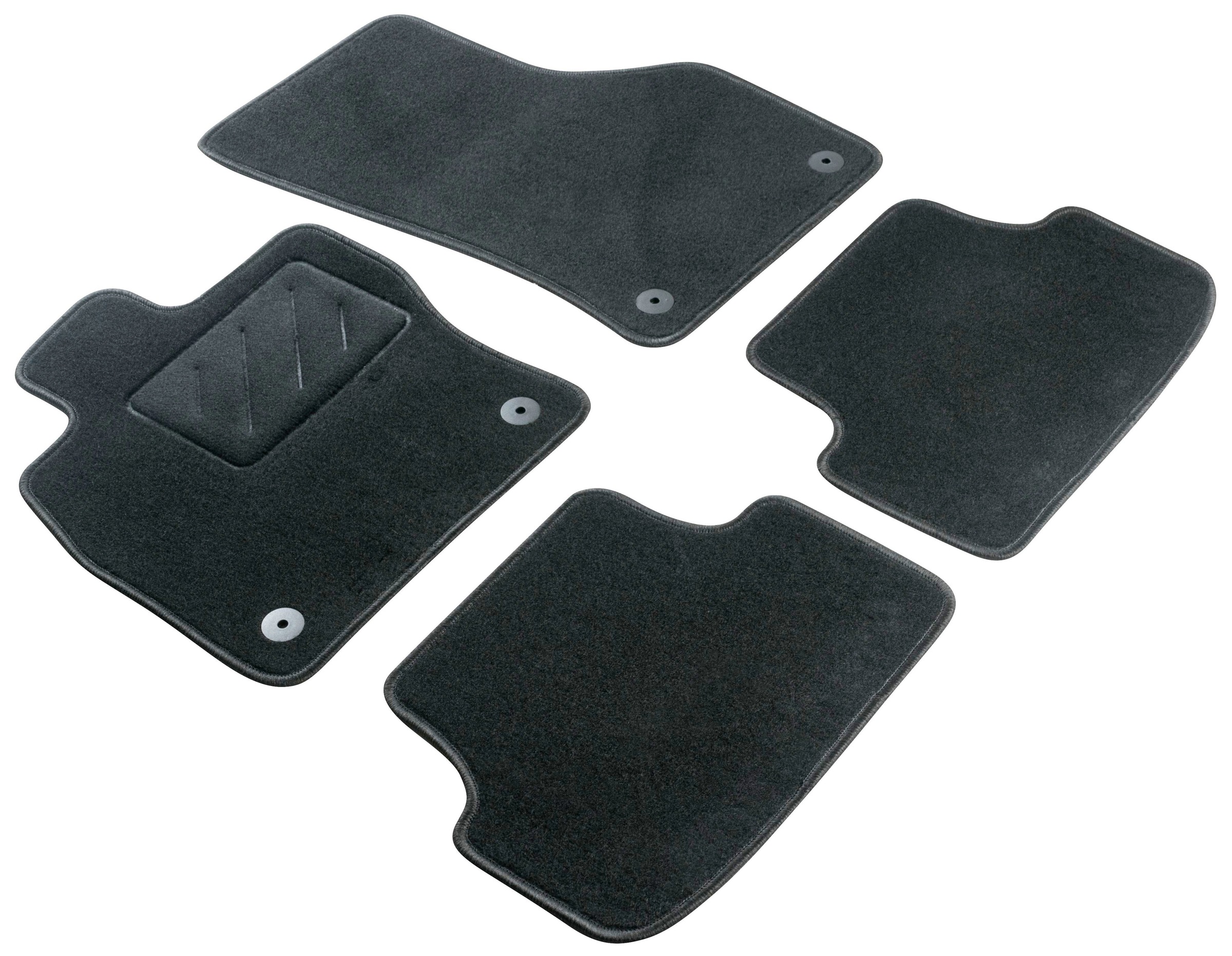 Black Friday WALSER Passform-Fußmatten »Standard«, Volvo 03/2012-Heute V40 BAUR (4 526) 525, St.), für ( 