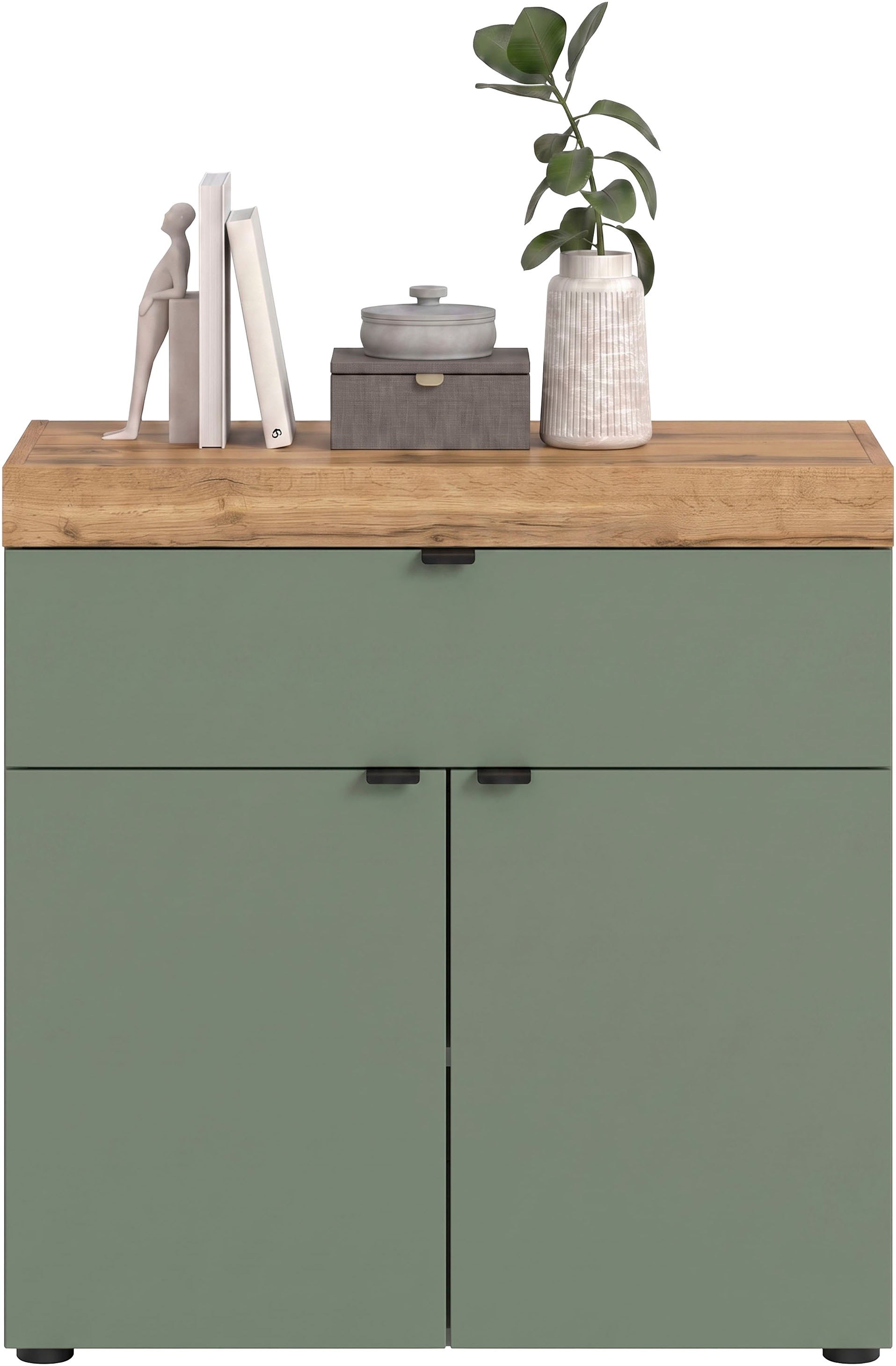 OTTO home Kommode »MAMBO II, Breite 77cm, 2 Türen, 1 Einlegeboden, 1 Schubkasten« 1 Stk. tlg. Kommode, Anrichte, Wohnzimmer, Schlafzimmer