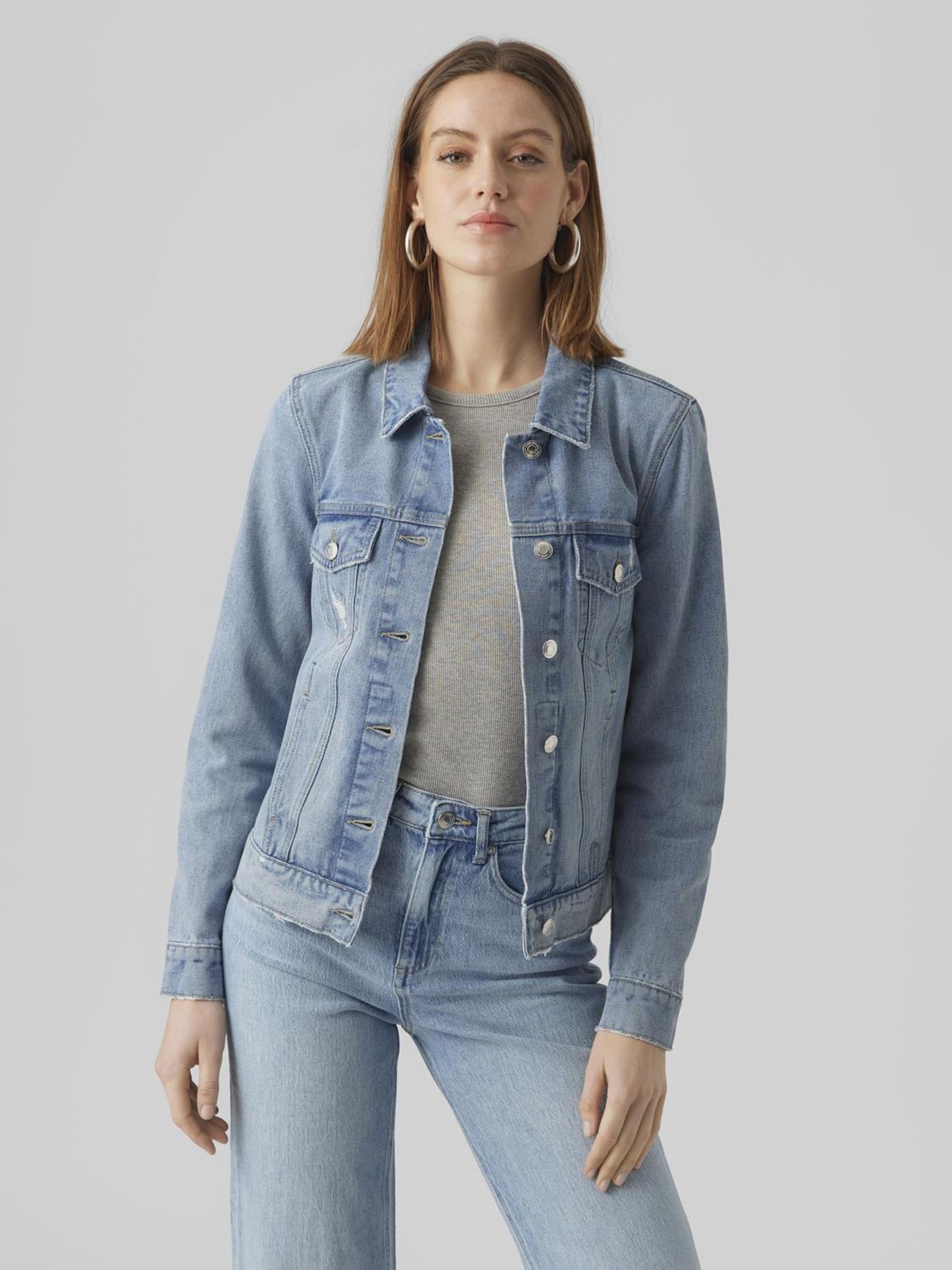 Vero Moda Jeansjacke »VMZORICA LS Džinsai JACKET...