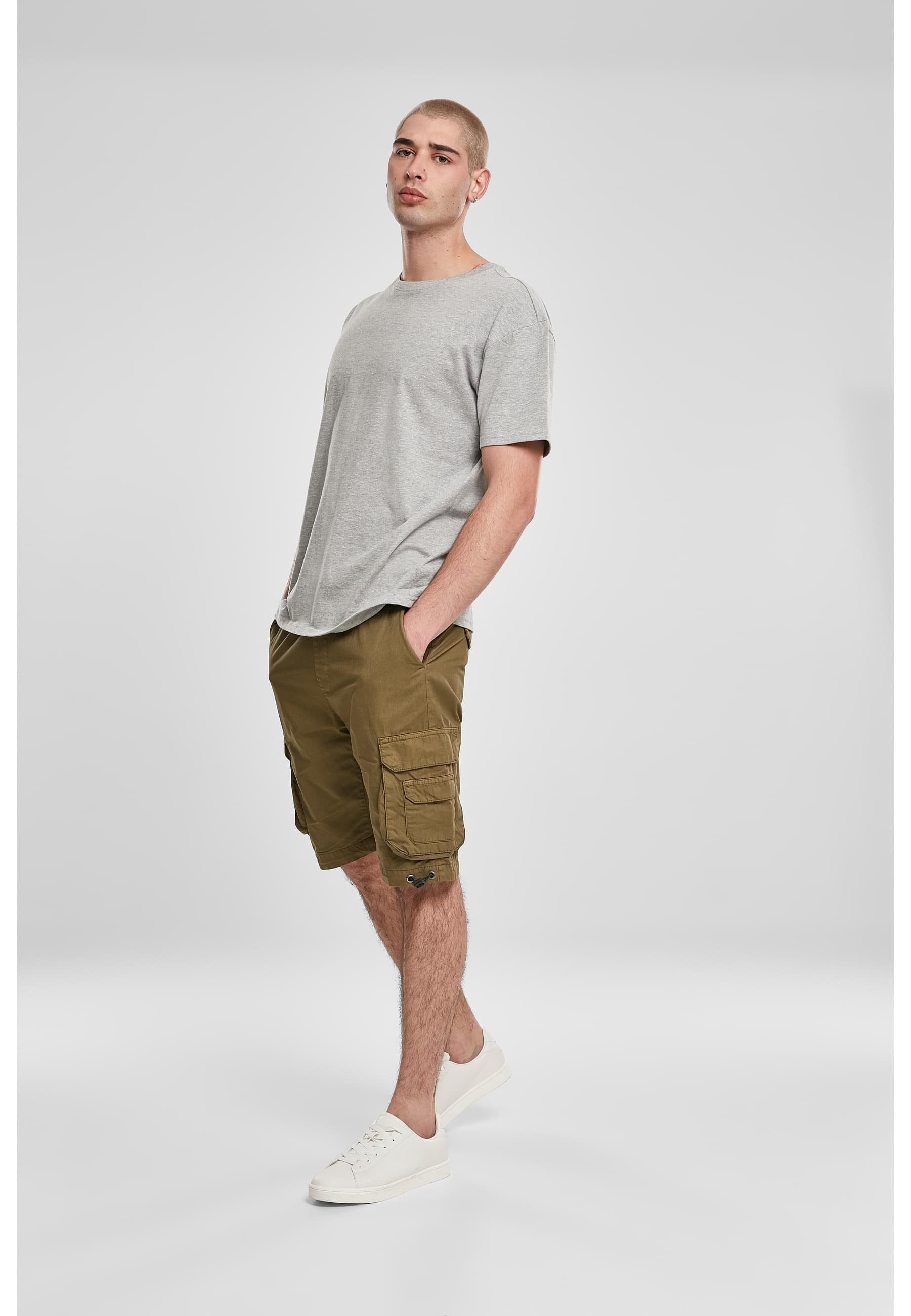 URBAN CLASSICS Stoffhose »Urban Classics Herren Double Pocket Cargo Shorts«, (1 tlg.)