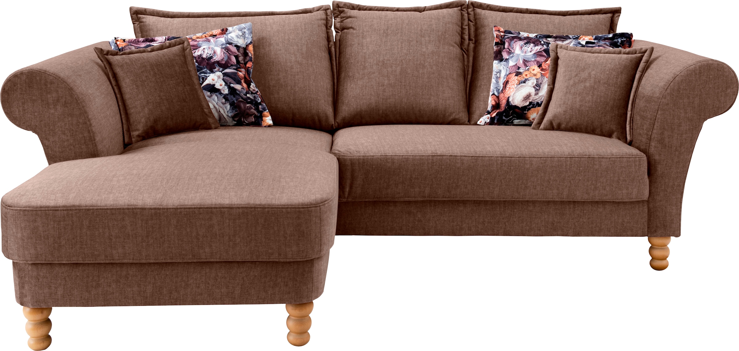 Home affaire Ecksofa "Tassilo Mega Polsterecke mit Kaltschaum im Sitz, bequ günstig online kaufen