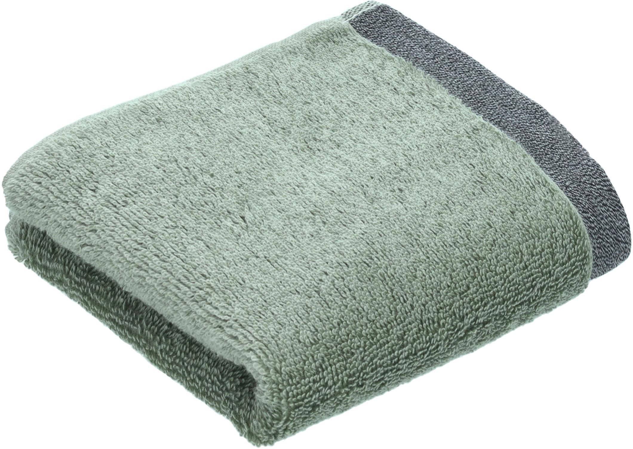 bugatti "Prato" Uni Farben, mit melierter Optik im Saum günstig online kaufen