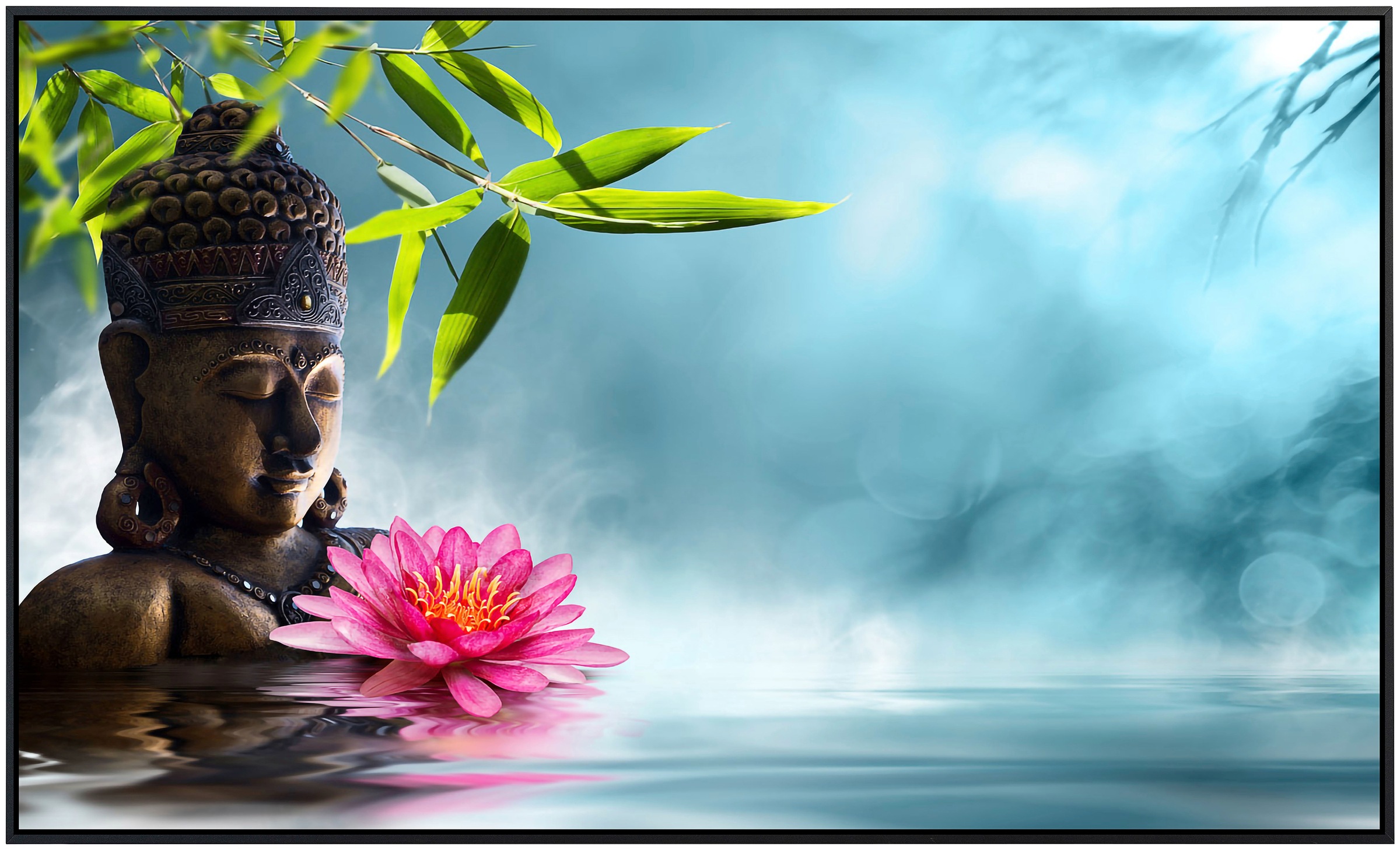 Papermoon Infrarotheizung »Buddha in Meditation.«, sehr angenehme Strahlungswärme