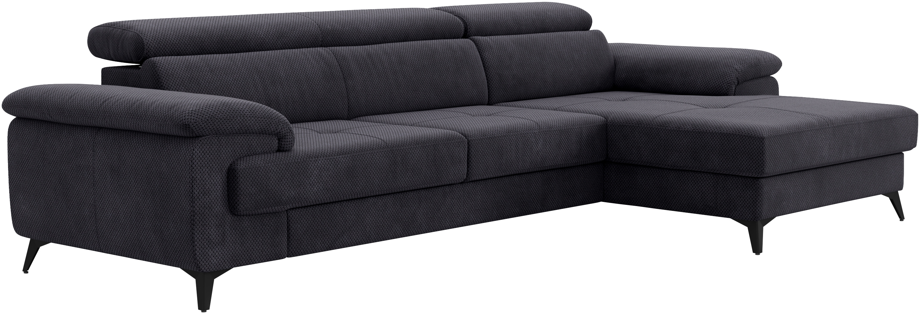 Thumbnail - COTTA Ecksofa "Astra L-Form, Breite 300 cm" inkl. Kopfteilverstellung, wahlweise mit Bettfunktion und Bettkasten