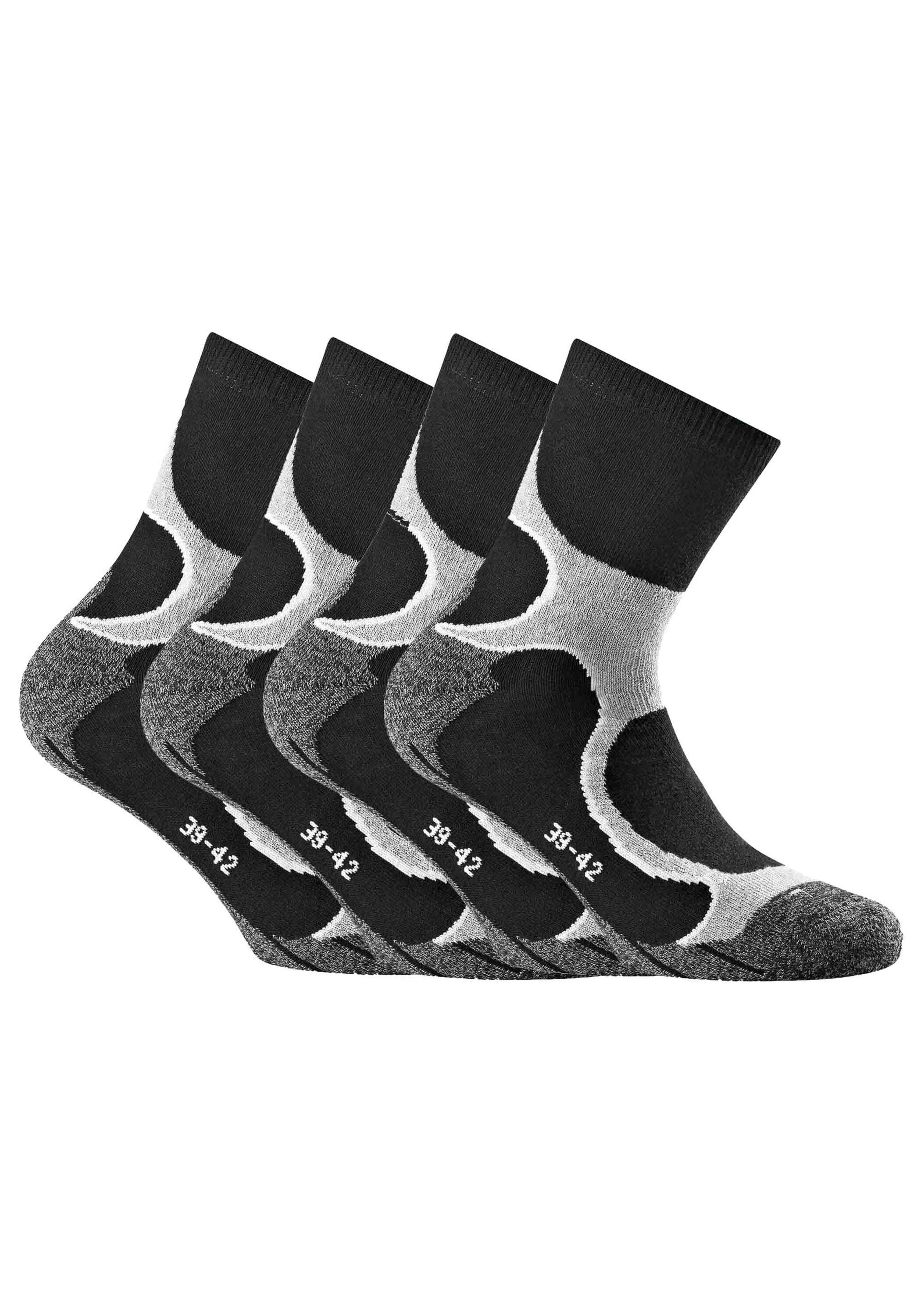 Rohner Socks Kurzsocken "Socken Running Quarter 2-er pack 4er Pack"