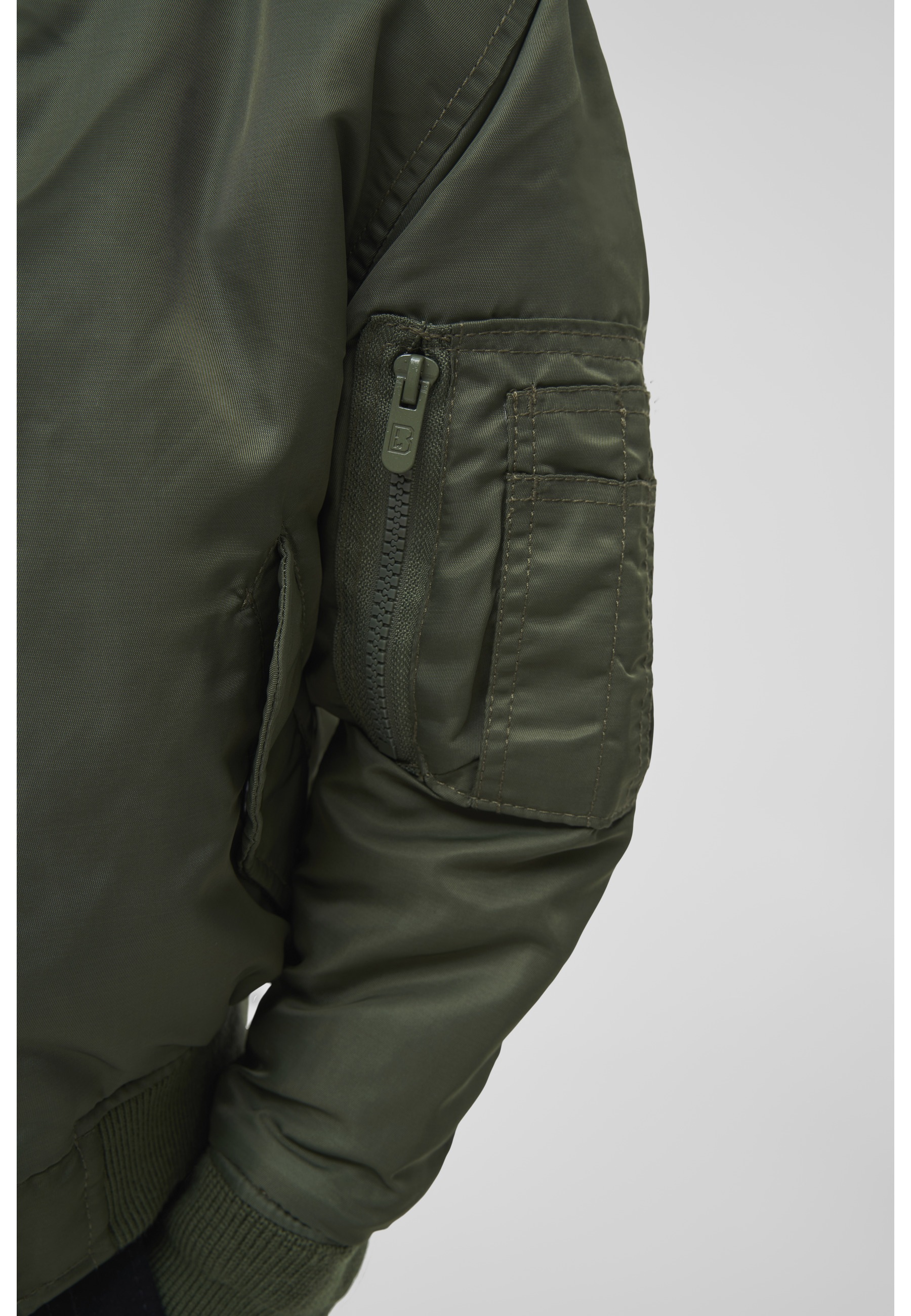 Brandit Anorak »Brandit Herren Kids MA1 Jacket« 1 Stk. tlg. ohne Kapuze