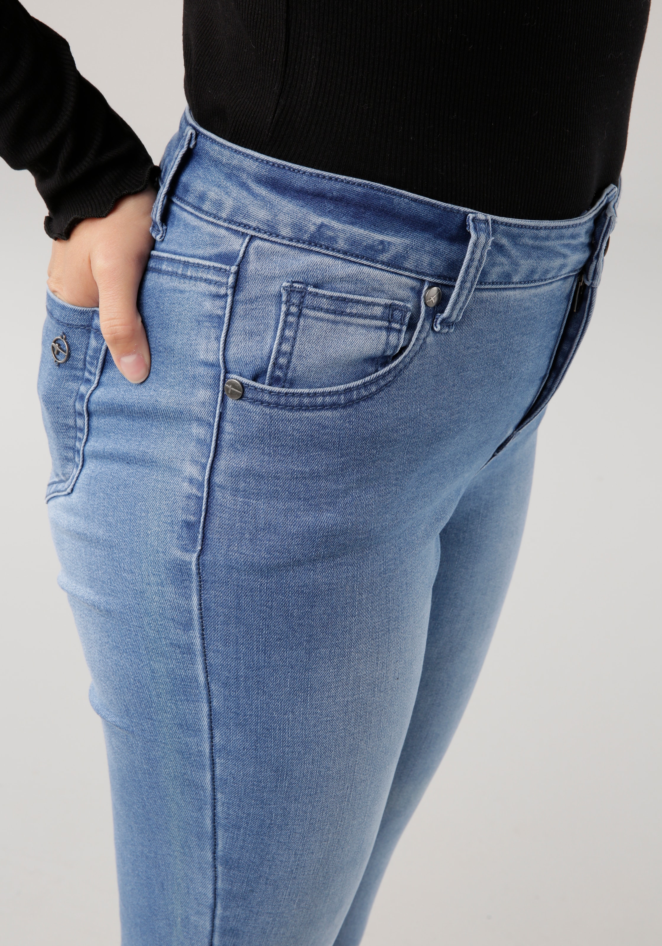 Five-Pocket-Style Skinny-fit-Jeans, im Tamaris BAUR kaufen |