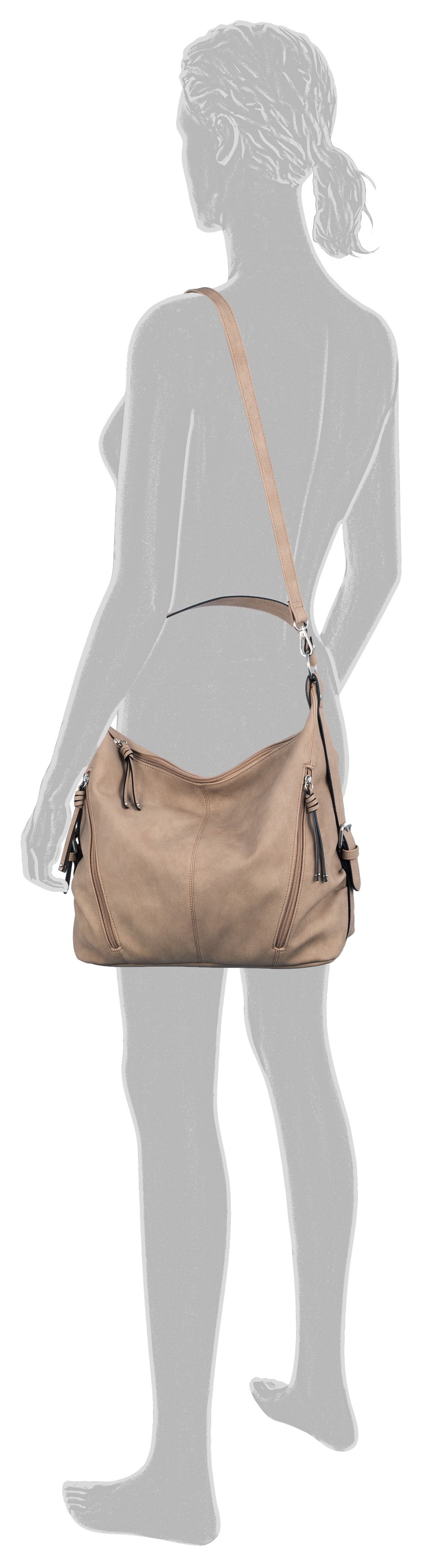 TOM TAILOR Handtasche Hobo Bag günstig online kaufen