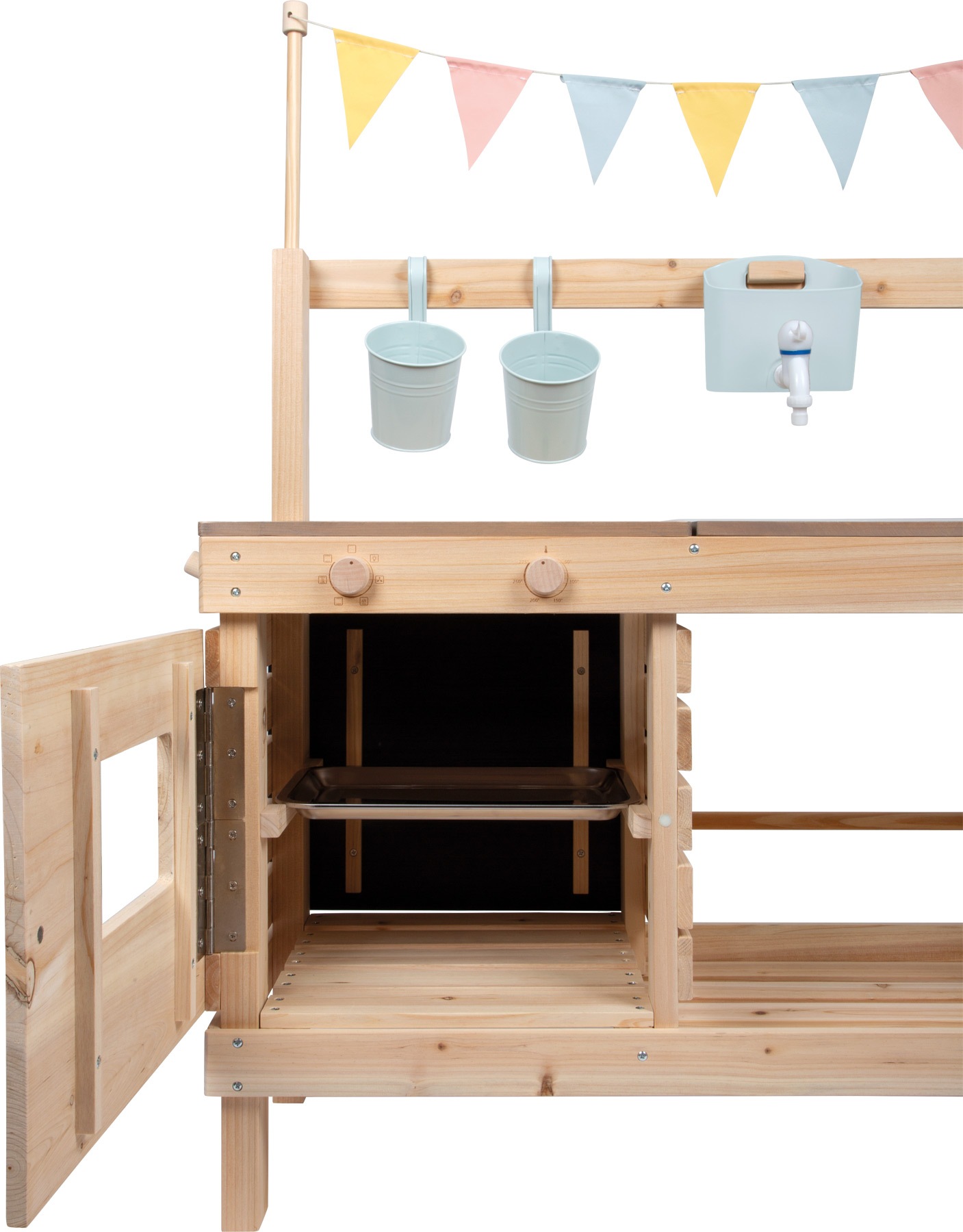 Small Foot Outdoor-Spielküche »Matschküche und Kaufladen«