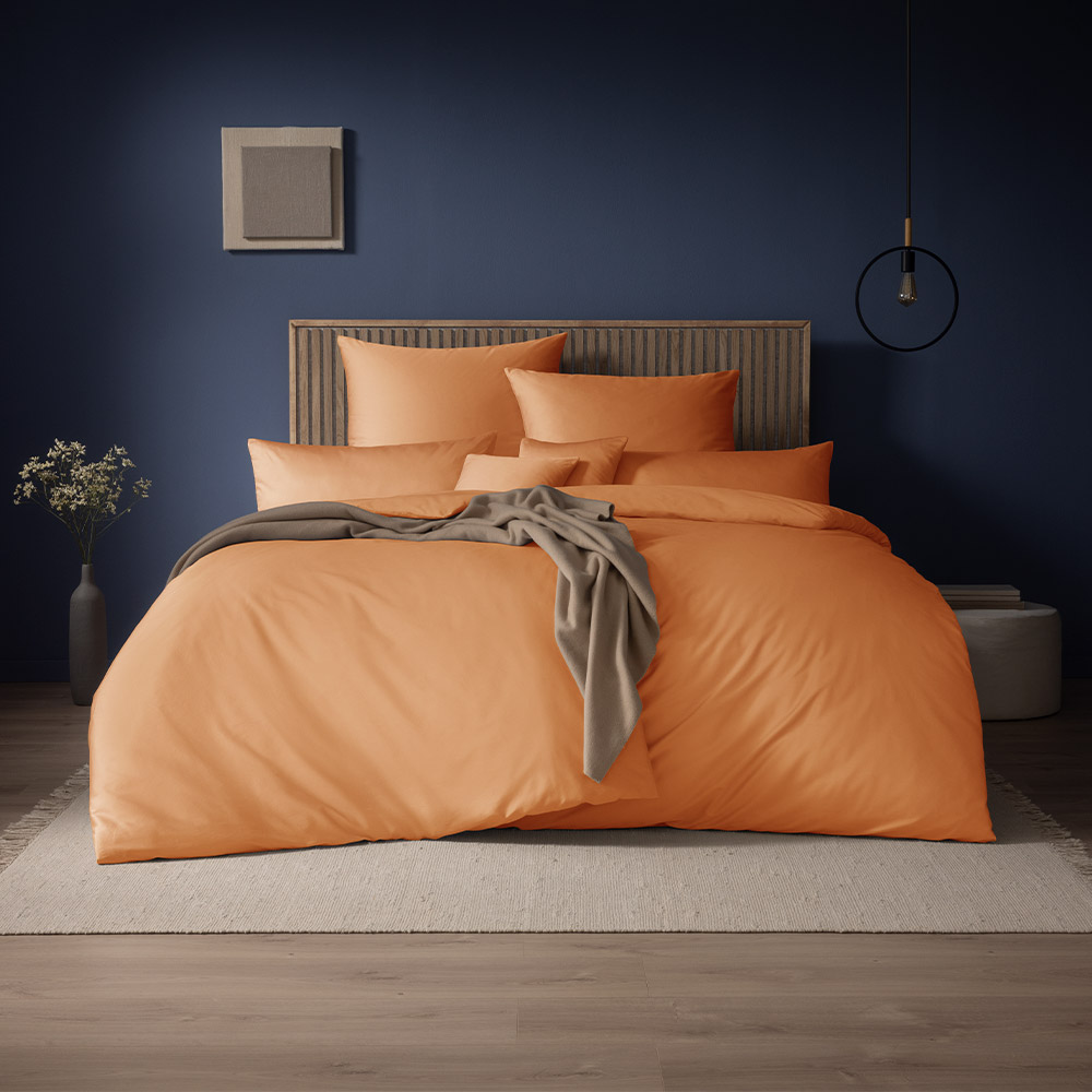 Estella Bettwäsche "Valetta" 2 tlg. Mako-Satin, 100% Baumwolle, mercerisiert