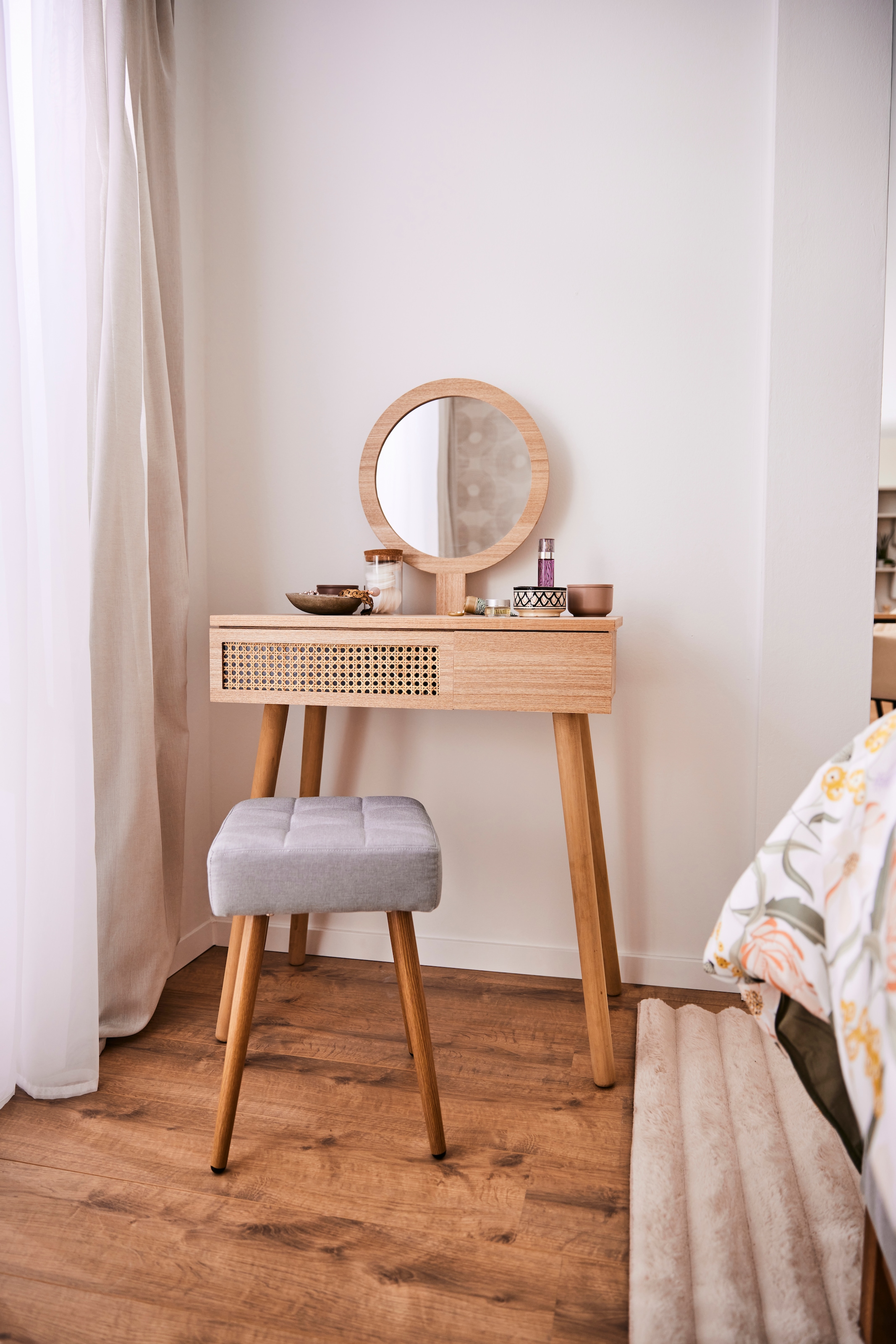 INOSIGN Hocker »Louise«, (1 St.), quadratische Sitzfläche in 32 cm