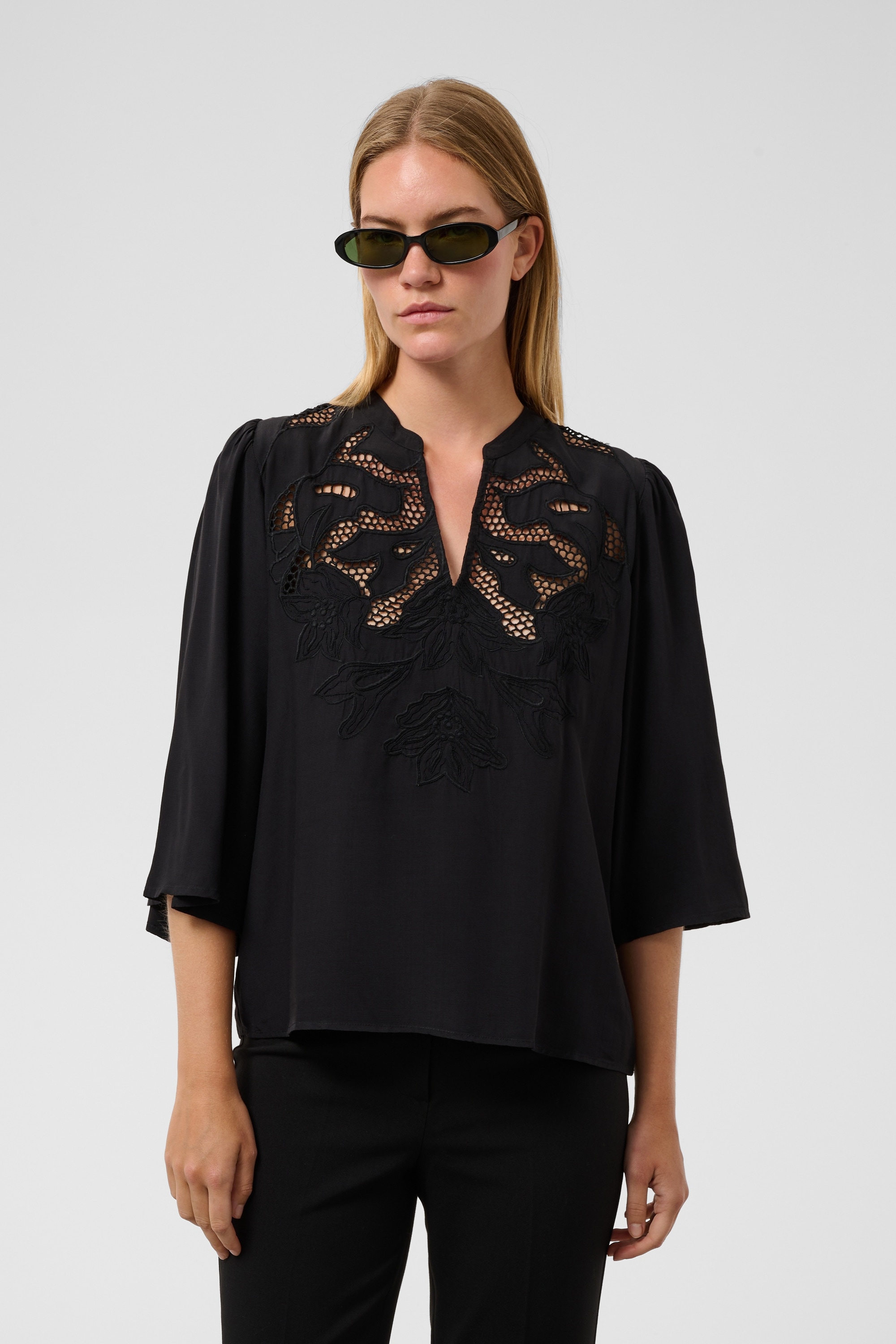 SOAKED IN LUXURY Langarmbluse »Damen Bluse langarm SLLantana«